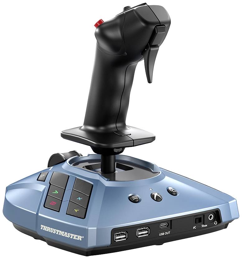 Thrustmaster TCA X Airbus Edition Flugsimulator-Joystick Kopfhörer (3.5mm Klinke), USB-A, USB-C® PC, Xbox One, Xbox Series