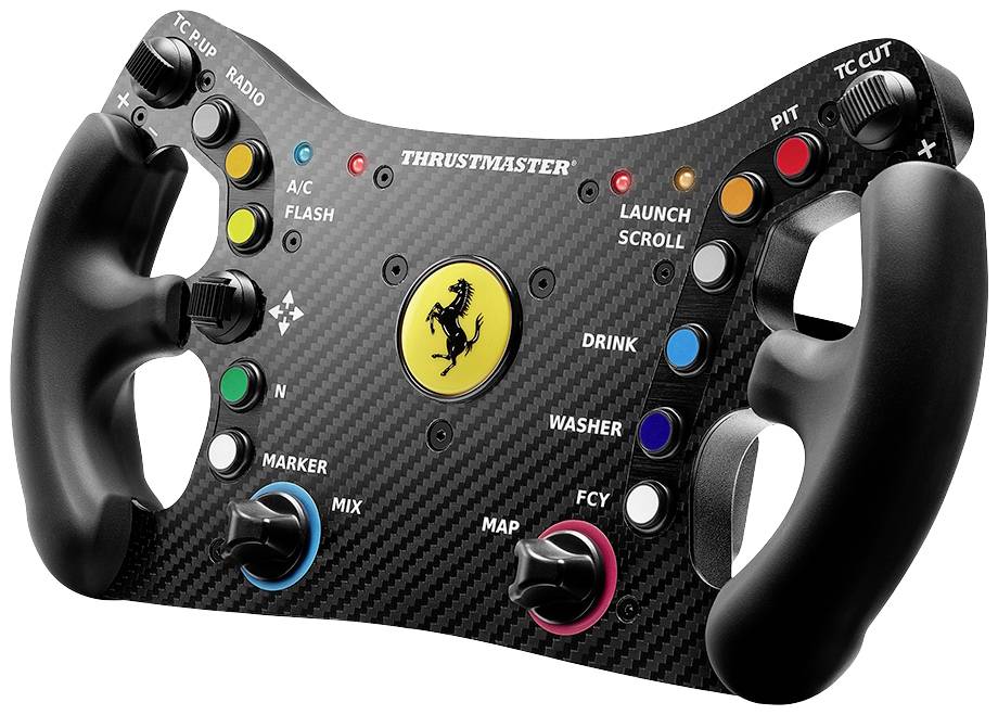 Thrustmaster Ferrari 488 GT3 Lenkrad Add-On PC, PlayStation 4, PlayStation 5, Xbox One, Xbox Series S, Xbox Series X Grau