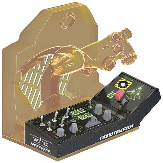 ThrustMaster Viper - Control panel - 32 Tasten - kabelgebunden - für PC