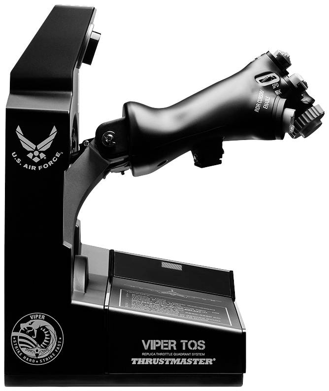 Thrustmaster VIPER TQS Flugsimulator-Schubhebel-System PC Schwarz
