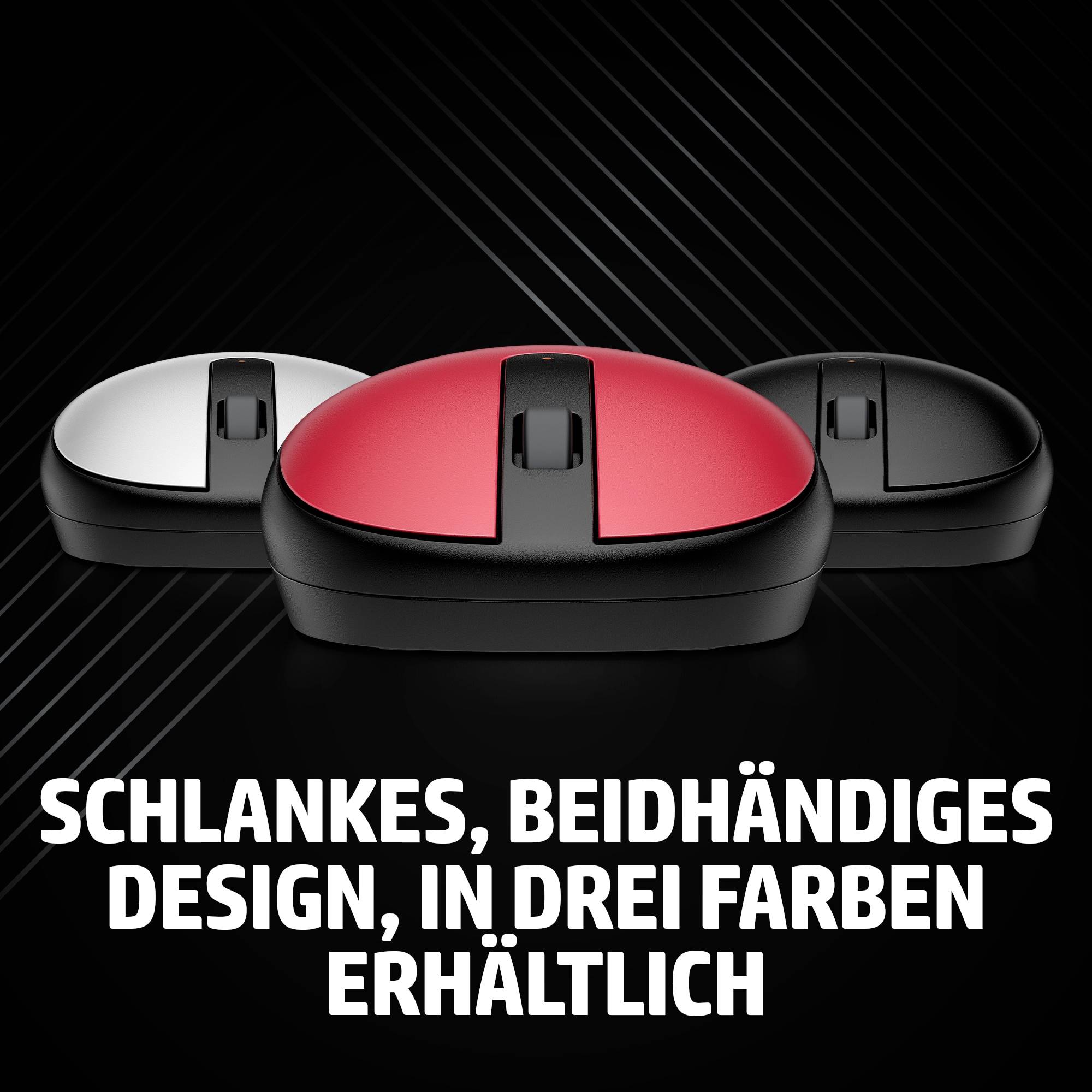 HP 240 Bluetooth-Maus (Pike Silver) Maus Bluetooth® Optisch Silber 3 Tasten 1600 dpi