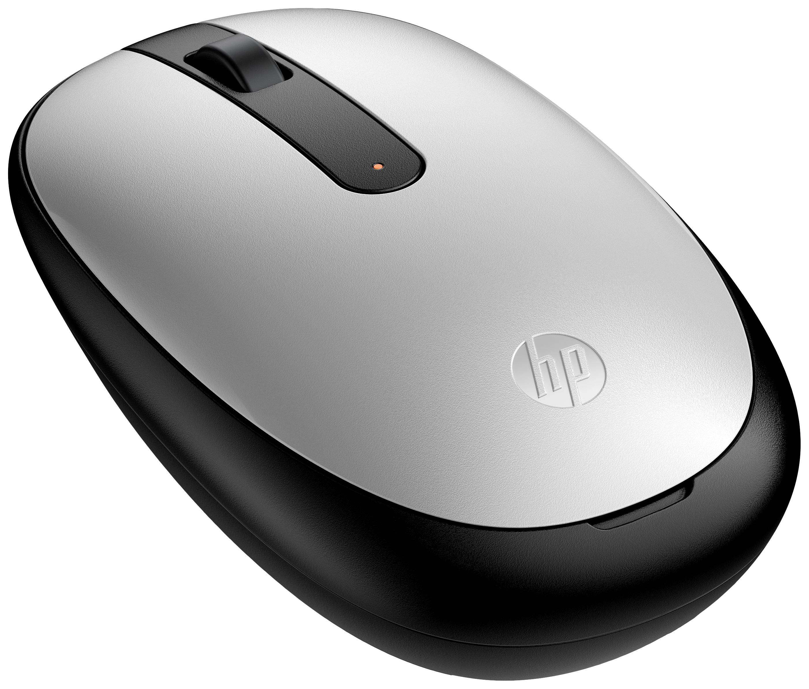 HP 240 Bluetooth-Maus (Pike Silver) Maus Bluetooth® Optisch Silber 3 Tasten 1600 dpi