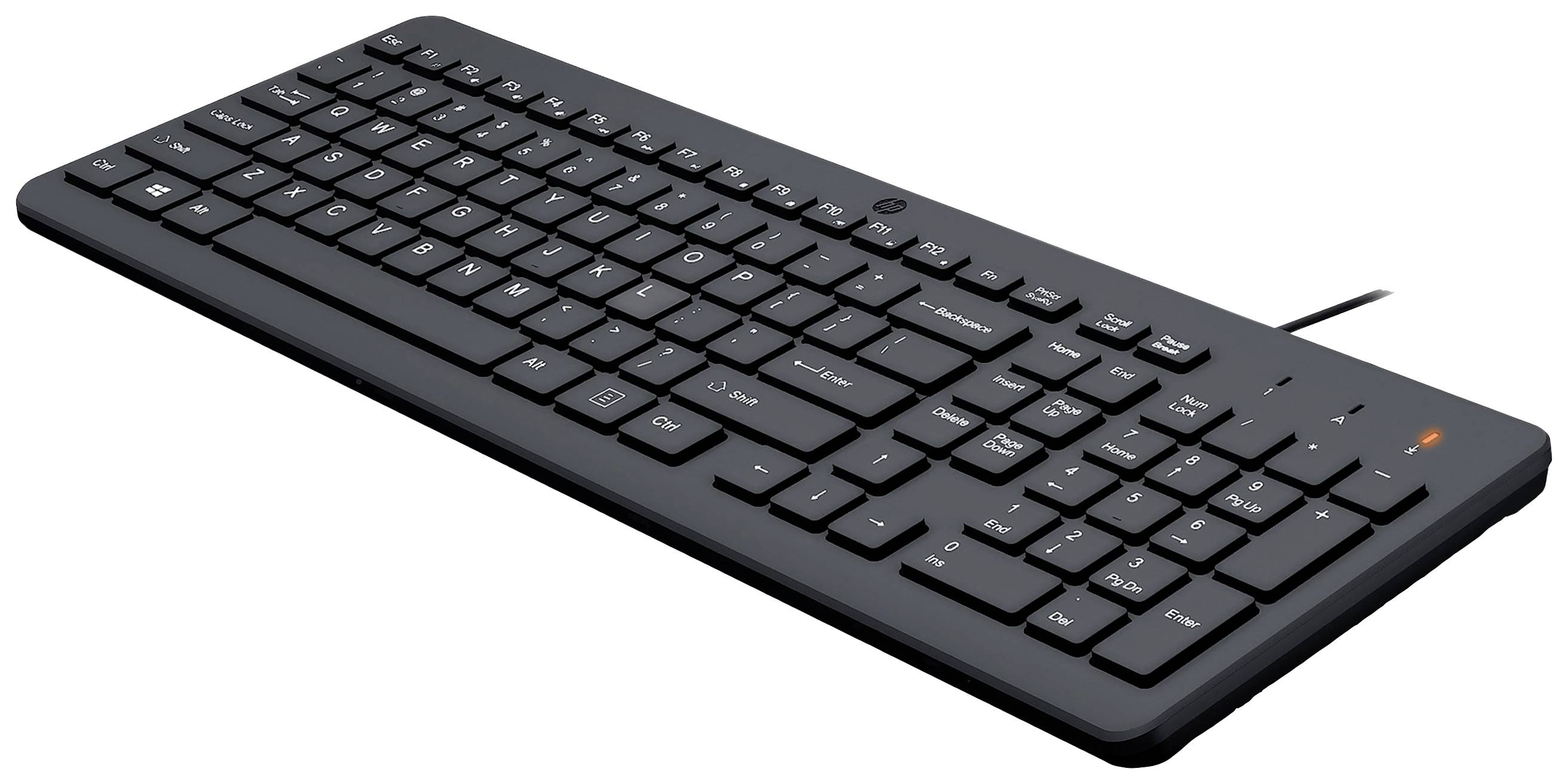 HP 150 Kabelgebunden Tastatur Deutsch, QWERTZ Schwarz