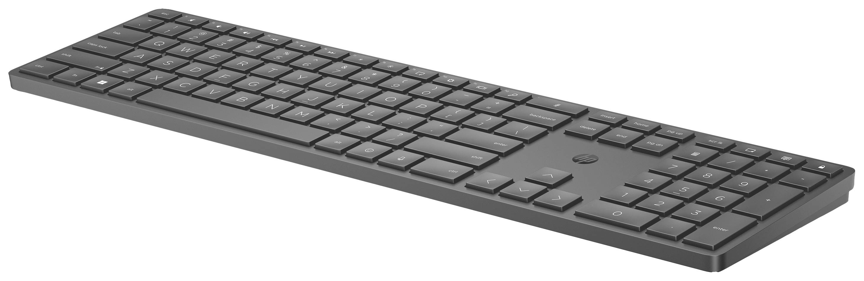 HP 450 Kabellos Tastatur Deutsch, QWERTZ Schwarz