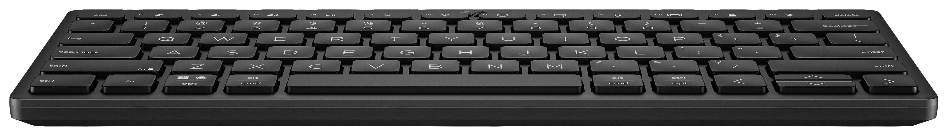 HP 350 Kabellos Tastatur Deutsch, QWERTZ Schwarz