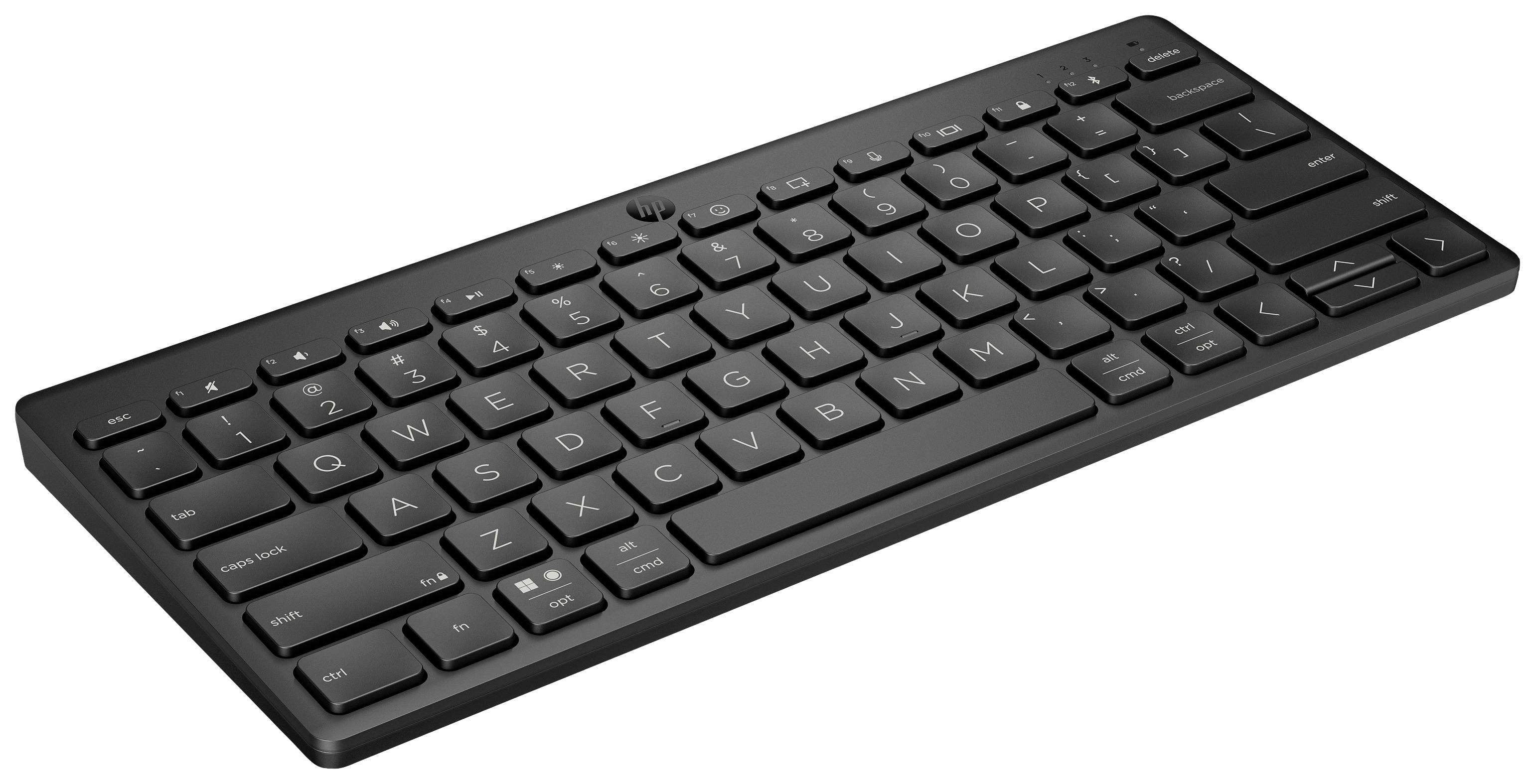 HP 350 Kabellos Tastatur Deutsch, QWERTZ Schwarz