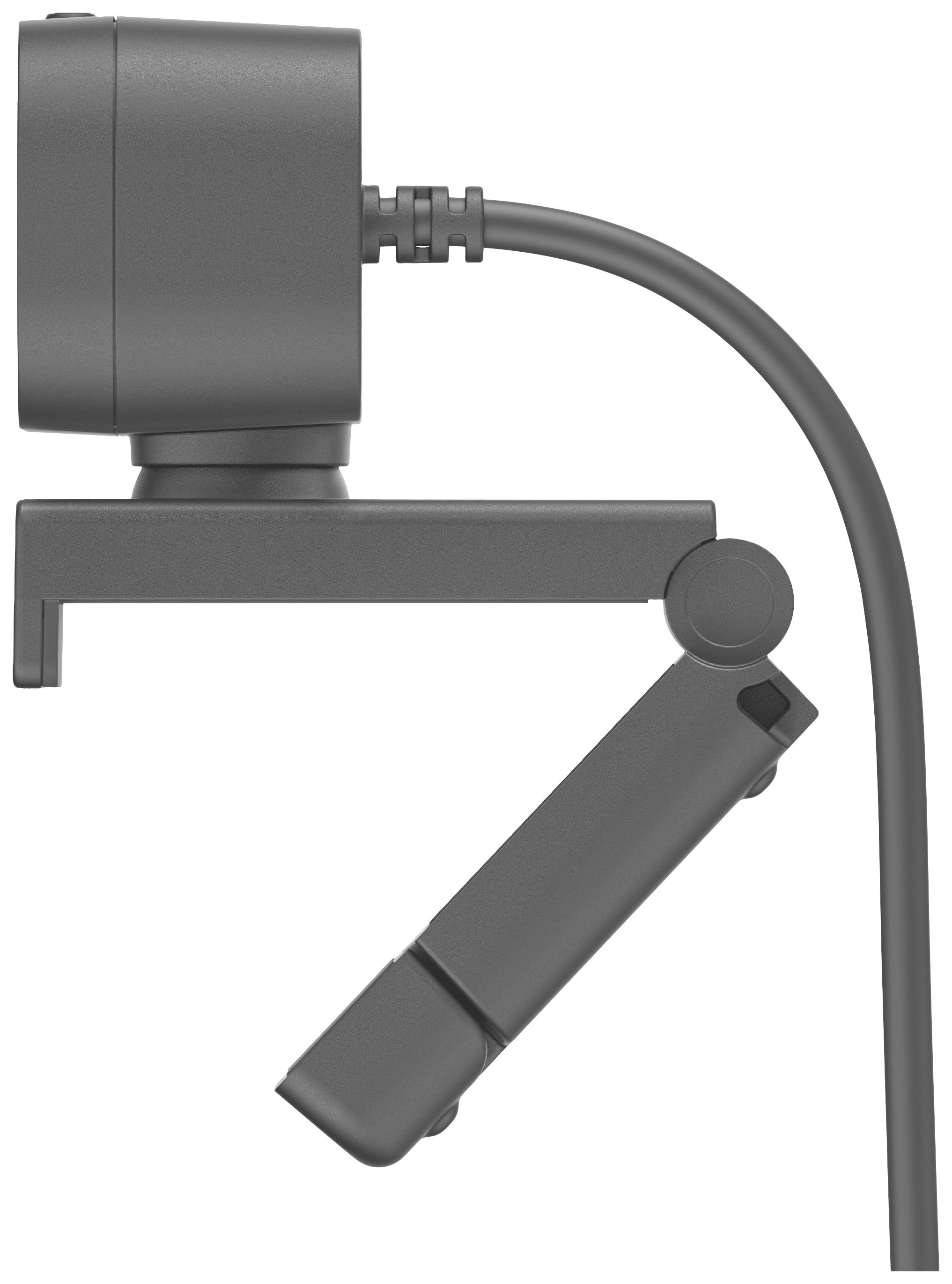 HP 430 Full HD-Webcam 1920 x 1080 Pixel Mikrofon, Klemm-Halterung