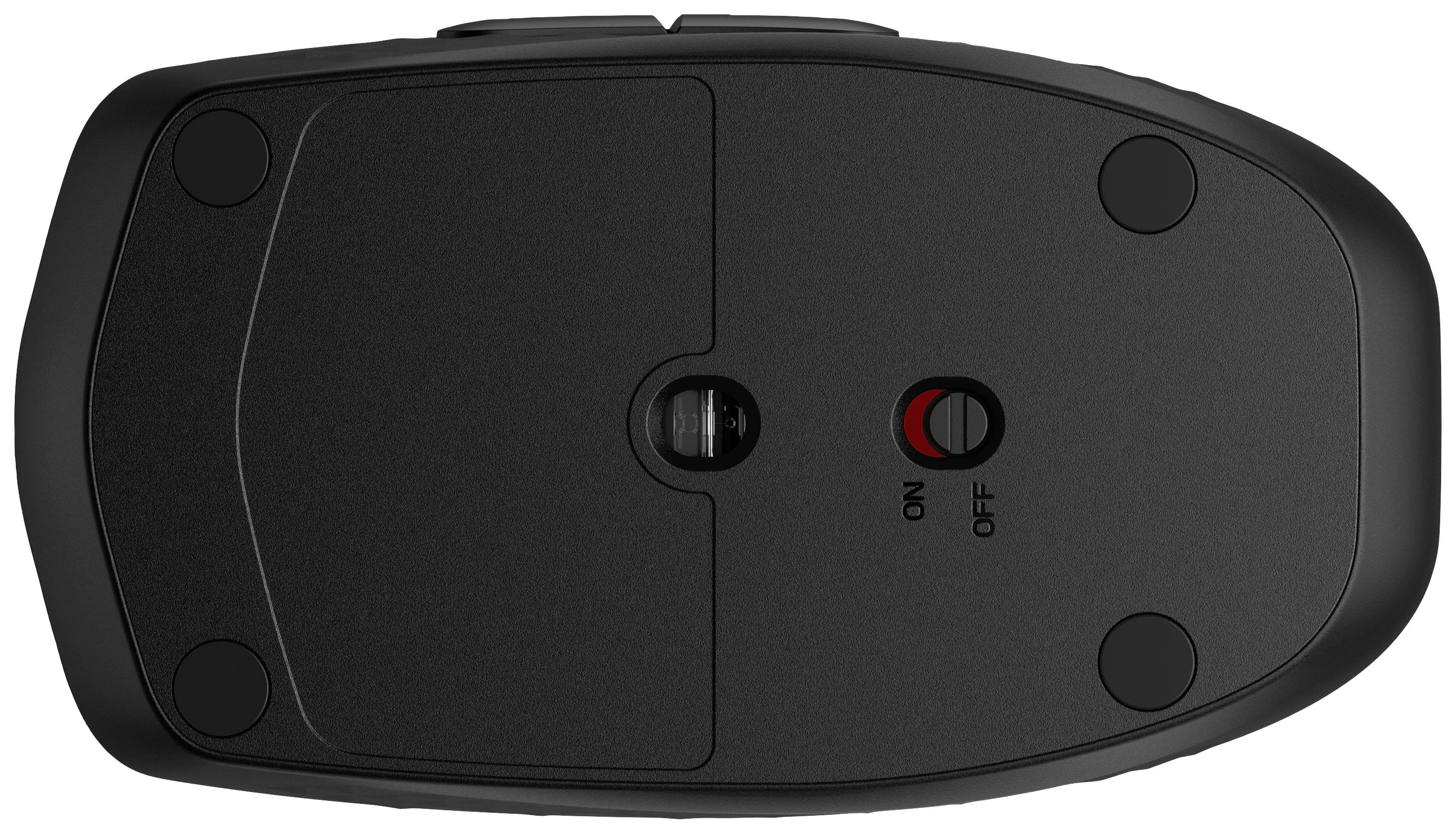 HP 420 Maus Bluetooth® Schwarz 7 Tasten 4000 dpi