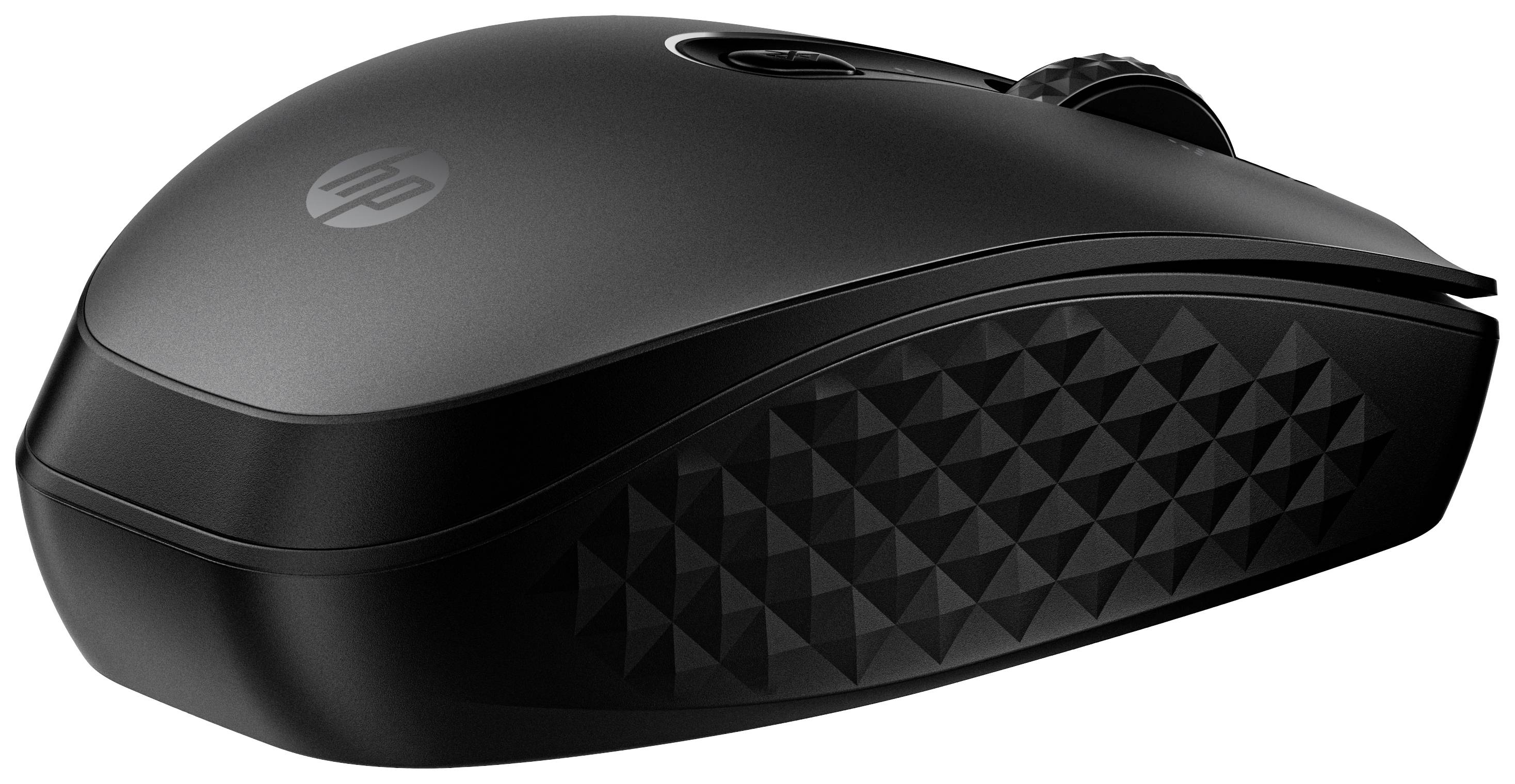 HP 690 Maus Kabellos Schwarz 7 Tasten 4000 dpi Wiederaufladbar, Wireless Charging
