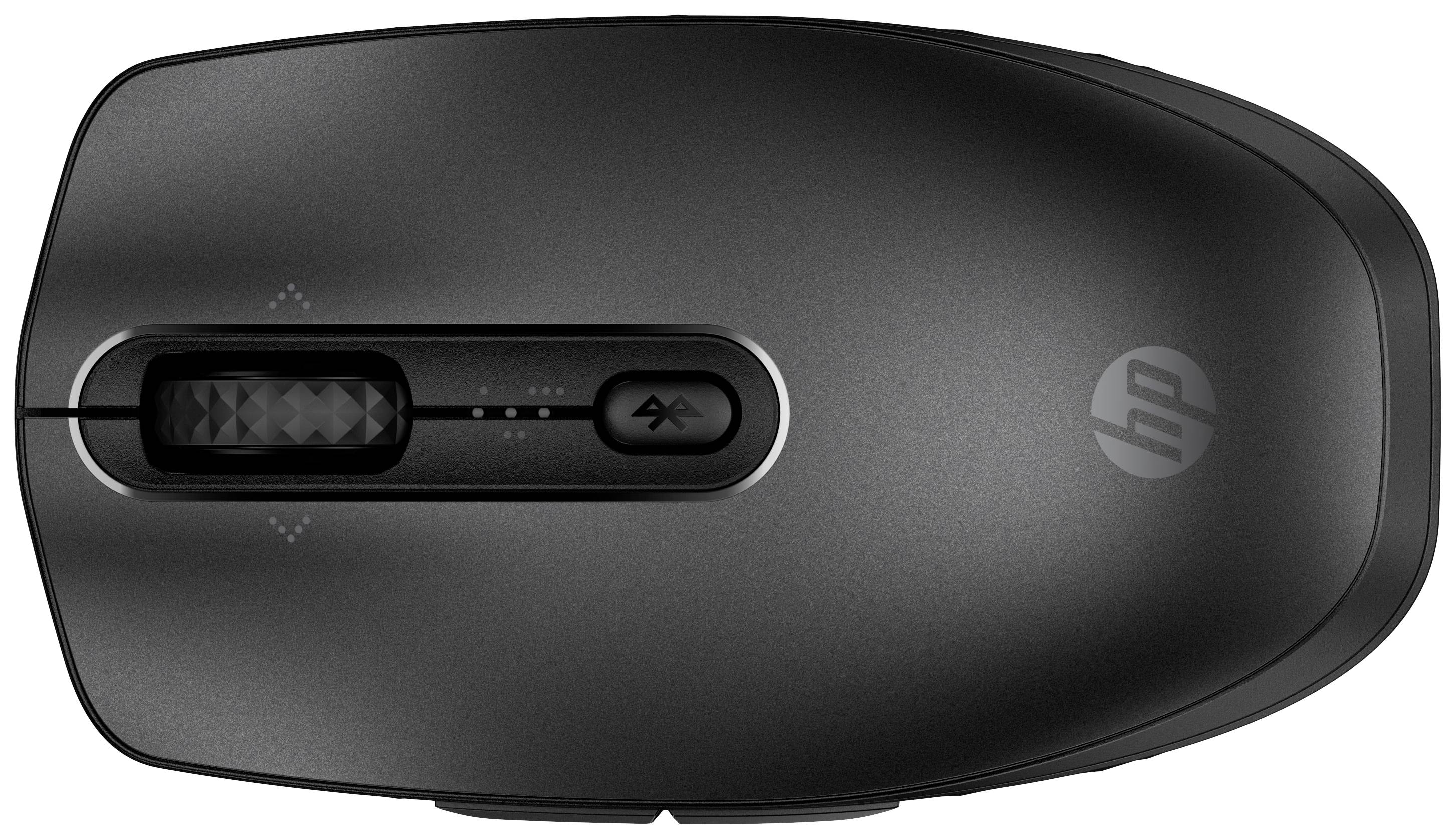 HP 690 Maus Kabellos Schwarz 7 Tasten 4000 dpi Wiederaufladbar, Wireless Charging