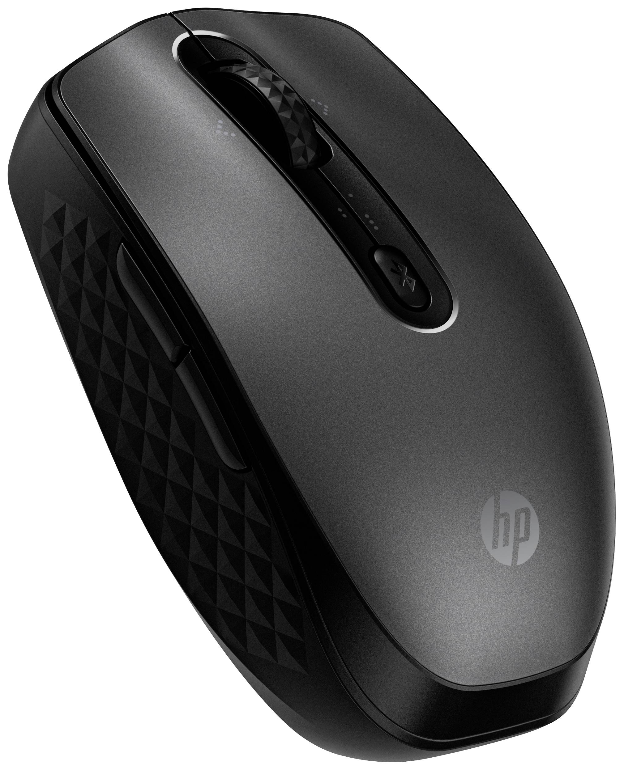 HP 690 Maus Kabellos Schwarz 7 Tasten 4000 dpi Wiederaufladbar, Wireless Charging