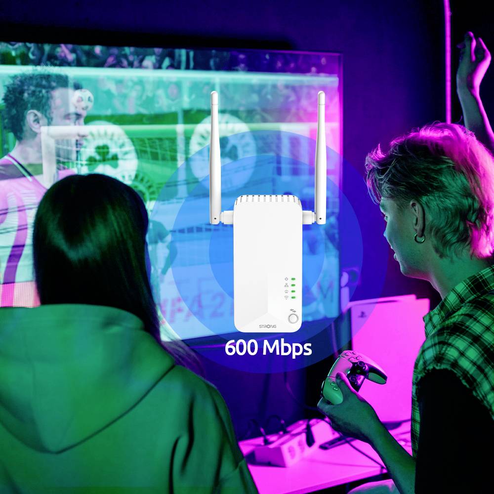 Strong WIFI/Powerline Adapter KIT POWERLWF600DUOE