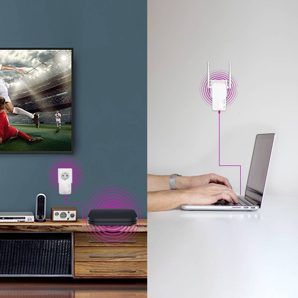 Strong WIFI/Powerline Adapter KIT POWERLWF600DUOE