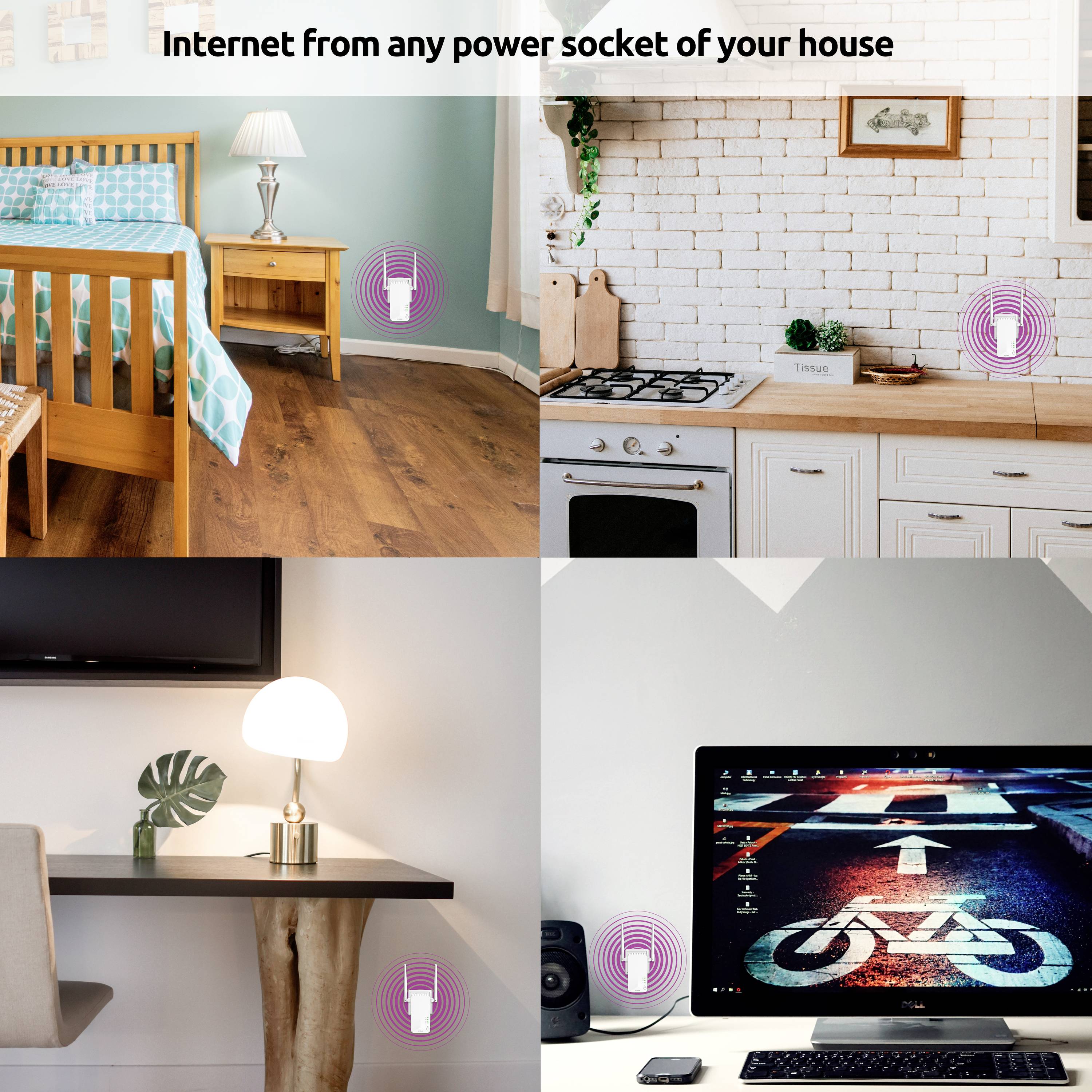 Strong WIFI/Powerline Adapter KIT POWERLWF600DUOE