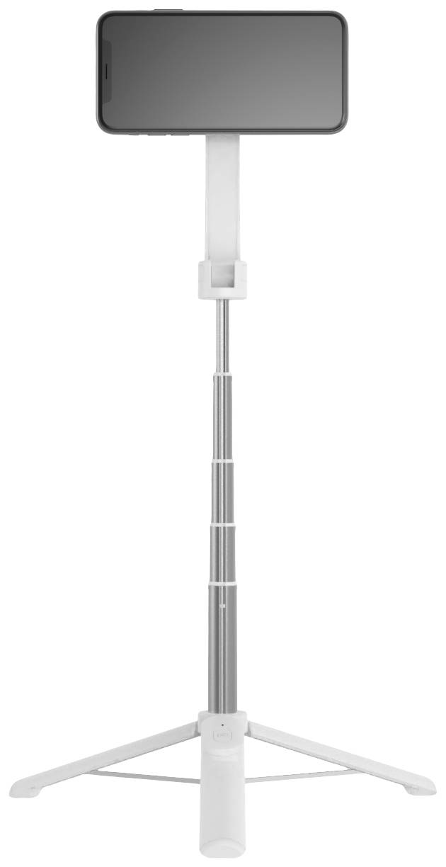 FIXED FIXSN-M-WH Selfie Stick Weiß Bluetooth, Integriertes Stativ