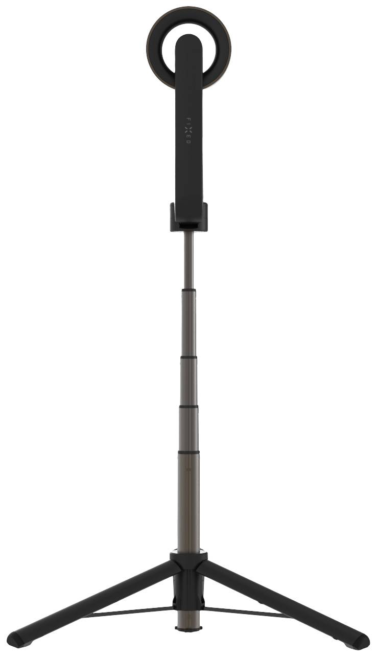 FIXED FIXSN-M-BK Selfie Stick Schwarz Bluetooth, Integriertes Stativ
