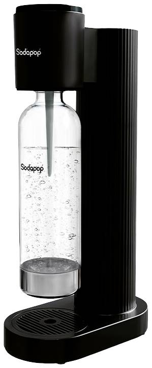 Sodapop Wassersprudler Cooper Schwarz inkl. 1 PET-Flasche