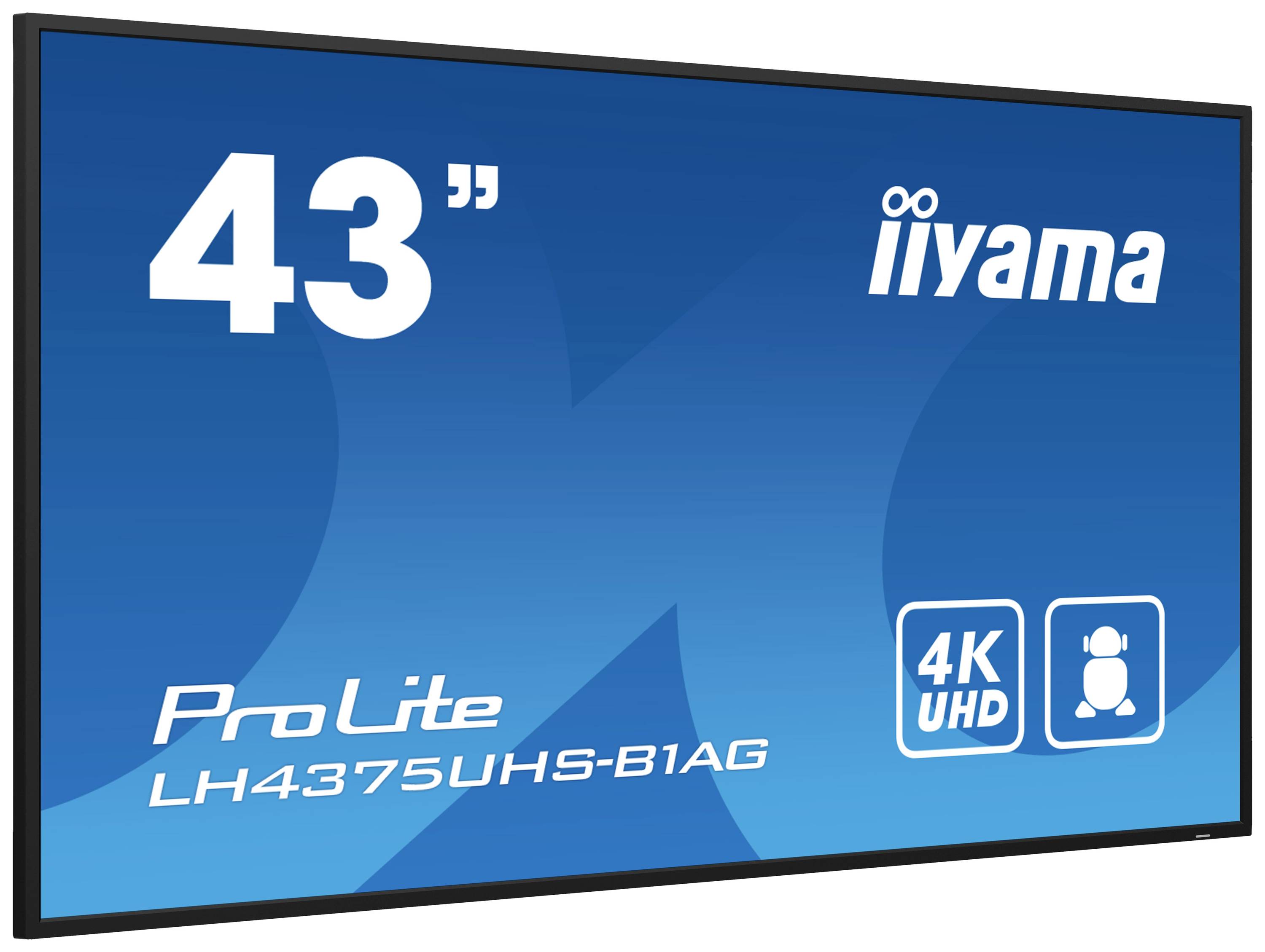 Iiyama ProLite LH4375UHS-B1AG Digital Signage Display EEK: G (A - G) 108 cm 42.5 Zoll 3840 x 2160 Pixel 24/7