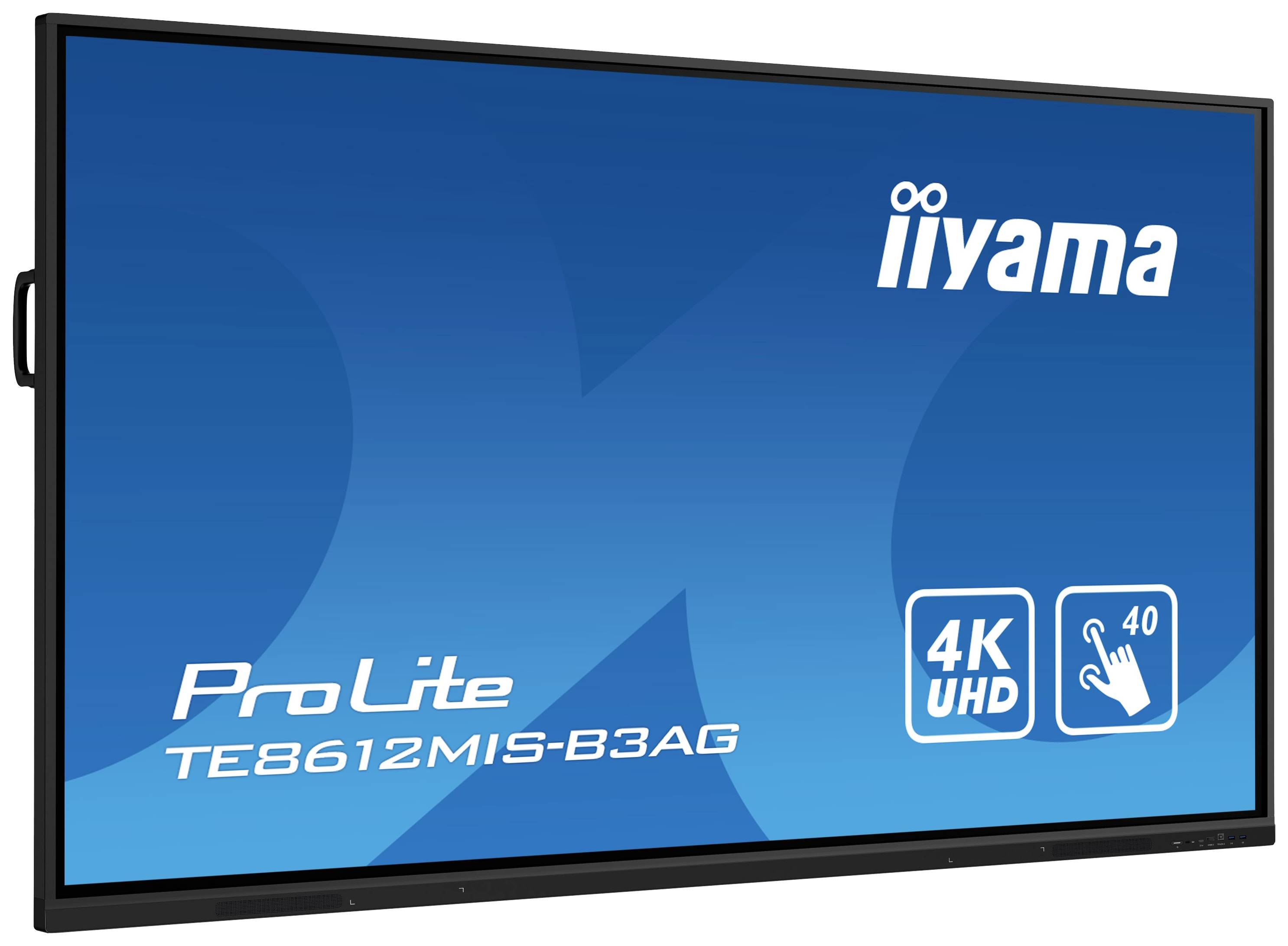 Iiyama ProLite TE8612MIS-B3AG Digital Signage Display EEK: G (A - G) 217.4 cm 85.6 Zoll 3840 x 2160 Pixel 24/7