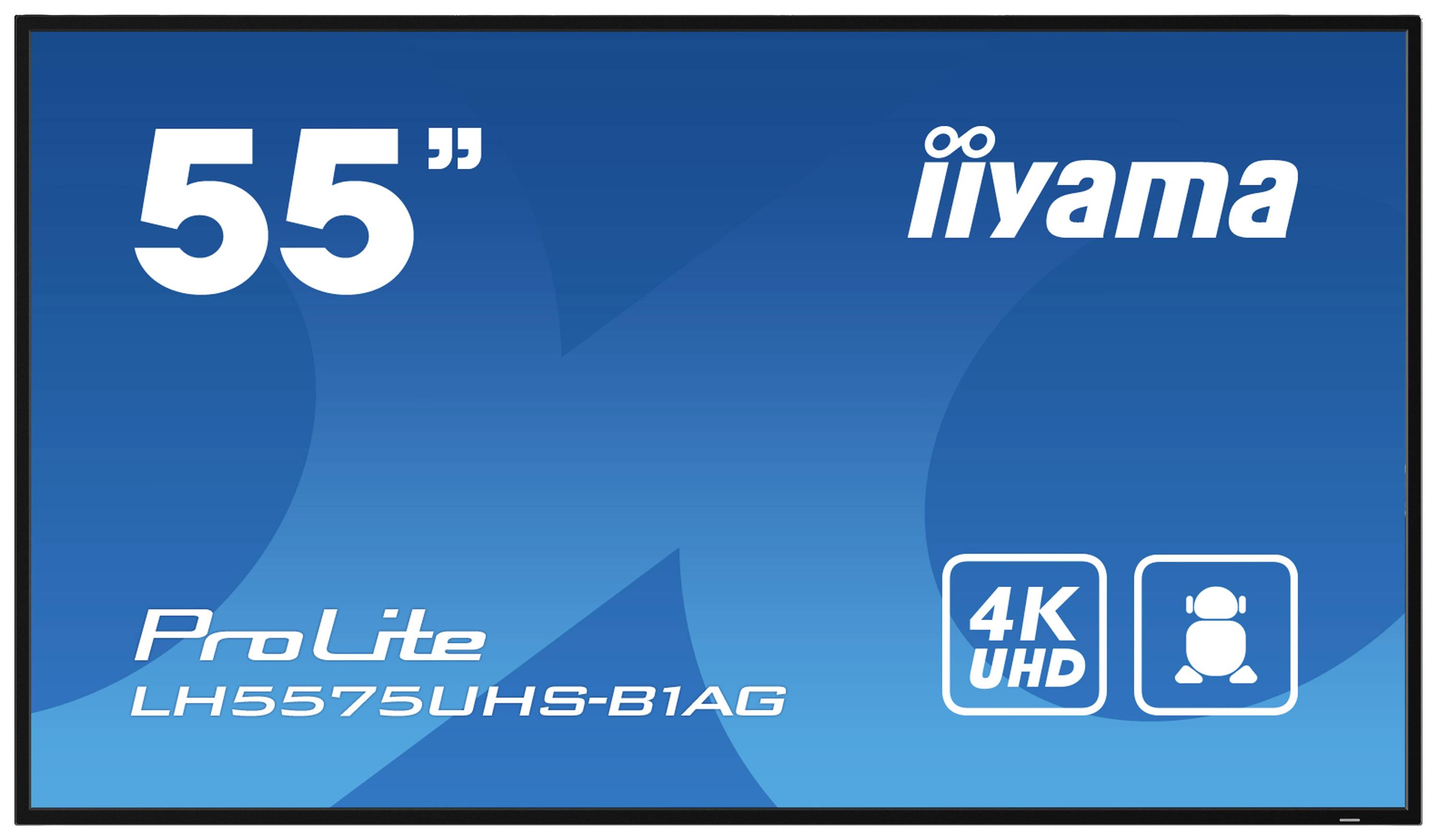 Iiyama ProLite LH5575UHS-B1AG Digital Signage Display EEK: G (A - G) 139 cm 54.6 Zoll 3840 x 2160 Pixel 24/7