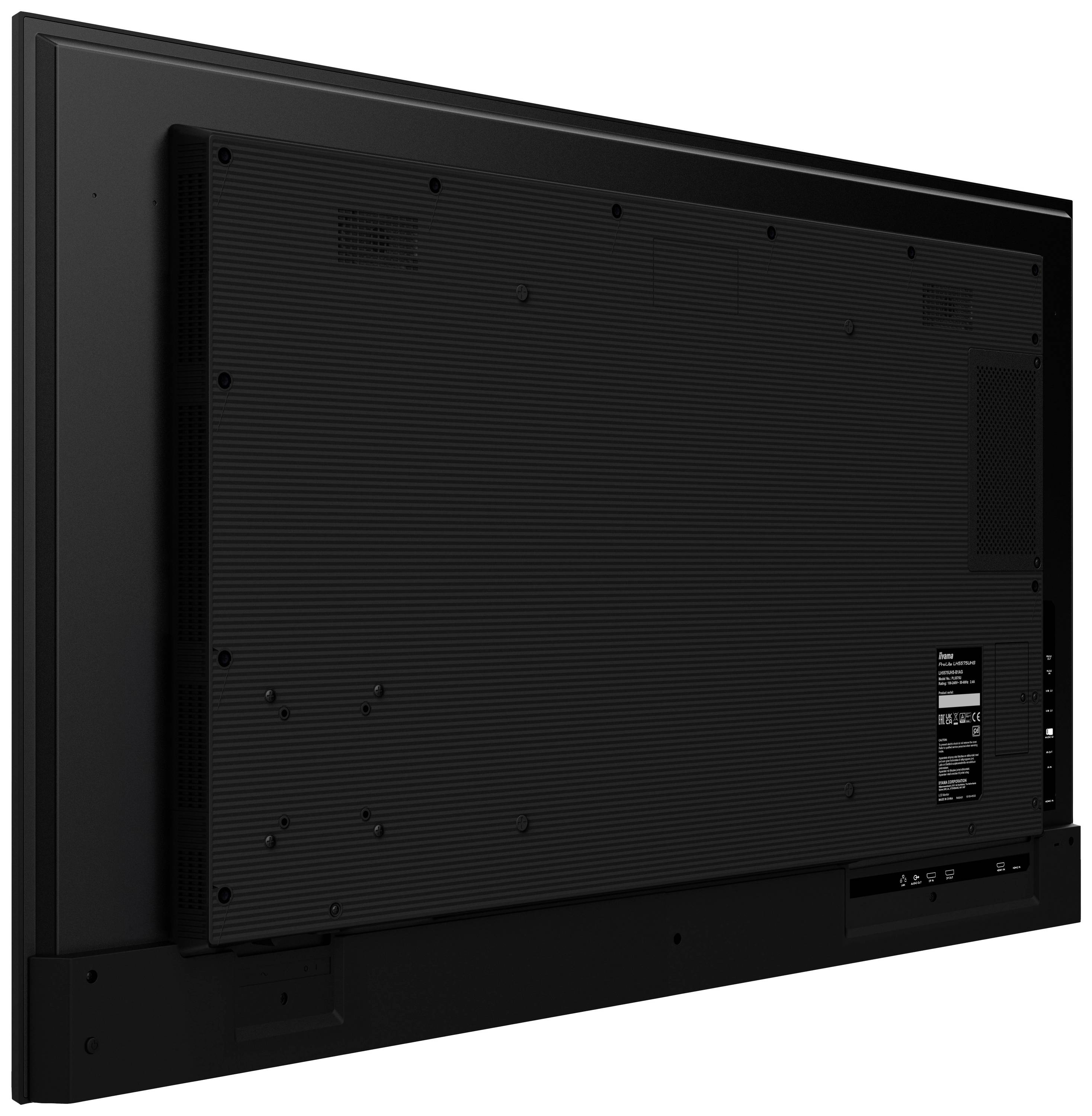 Iiyama ProLite LH5575UHS-B1AG Digital Signage Display EEK: G (A - G) 139 cm 54.6 Zoll 3840 x 2160 Pixel 24/7