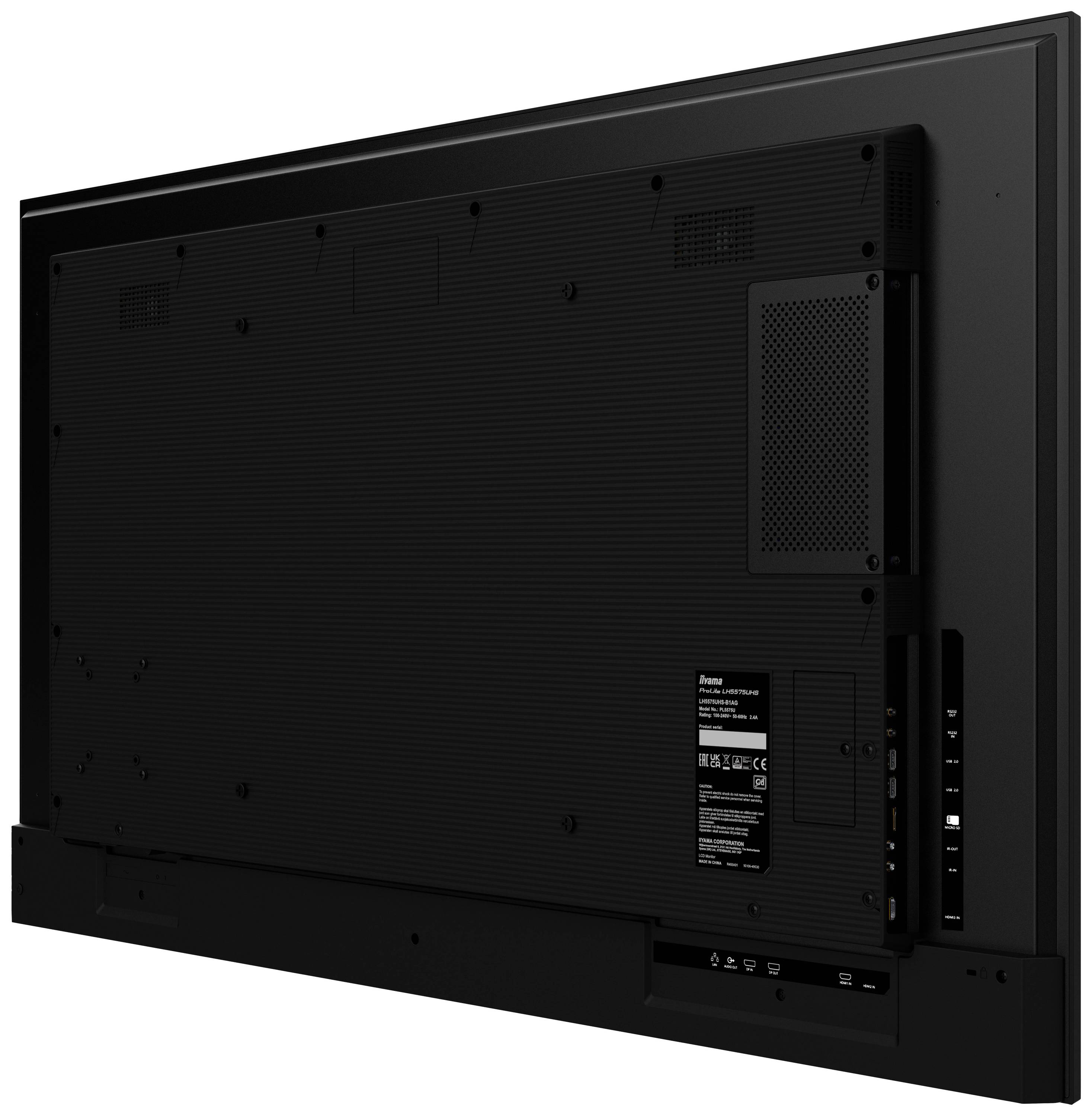 Iiyama ProLite LH5575UHS-B1AG Digital Signage Display EEK: G (A - G) 139 cm 54.6 Zoll 3840 x 2160 Pixel 24/7