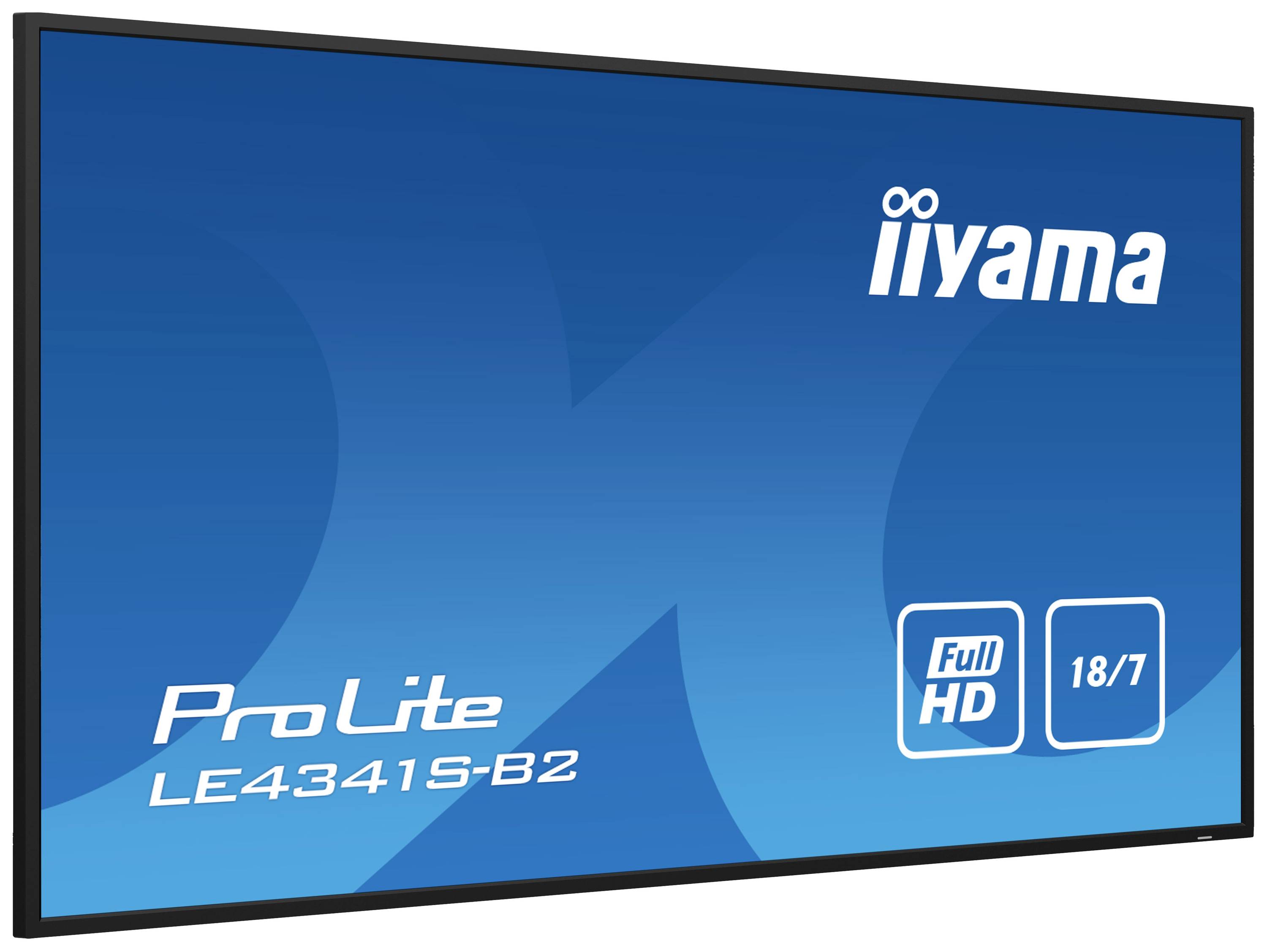 Iiyama ProLite LE4341S-B2 Digital Signage Display EEK: G (A - G) 108cm 42.5 Zoll 1920 x 1080 Pixel 18/7