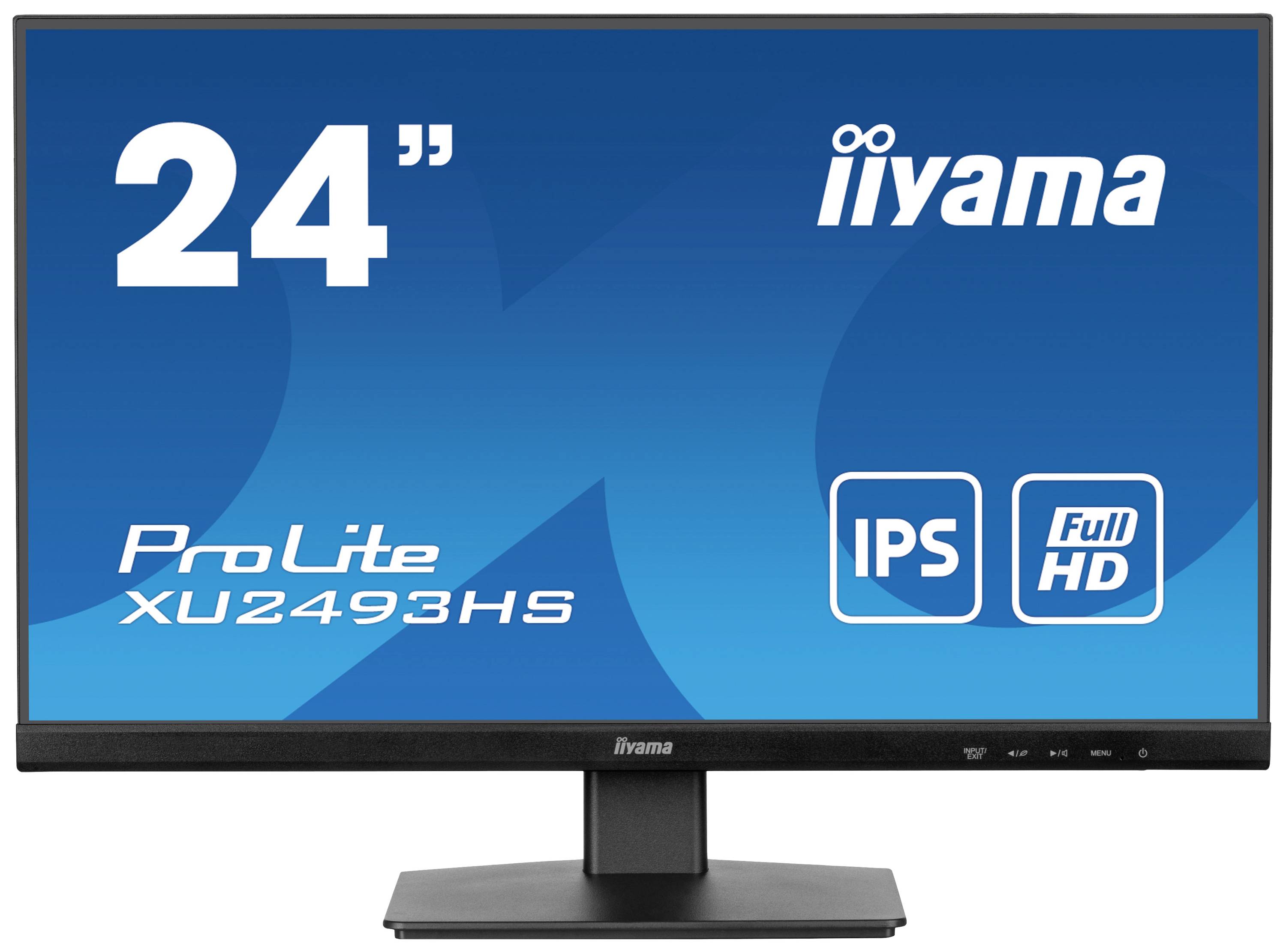 Iiyama ProLite XU2493HS-B6 LED-Monitor EEK E (A - G) 60.5 cm (23.8 Zoll) 1920 x 1080 Pixel 16:9 0.5