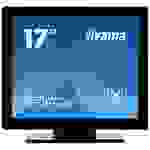 Iiyama ProLite T1721MSC-B2 Touchscreen-Monitor EEK: E (A - G) 43.2cm (17 Zoll) 1280 x 1024 Pixel 5:4 5 ms VGA, HDMI®