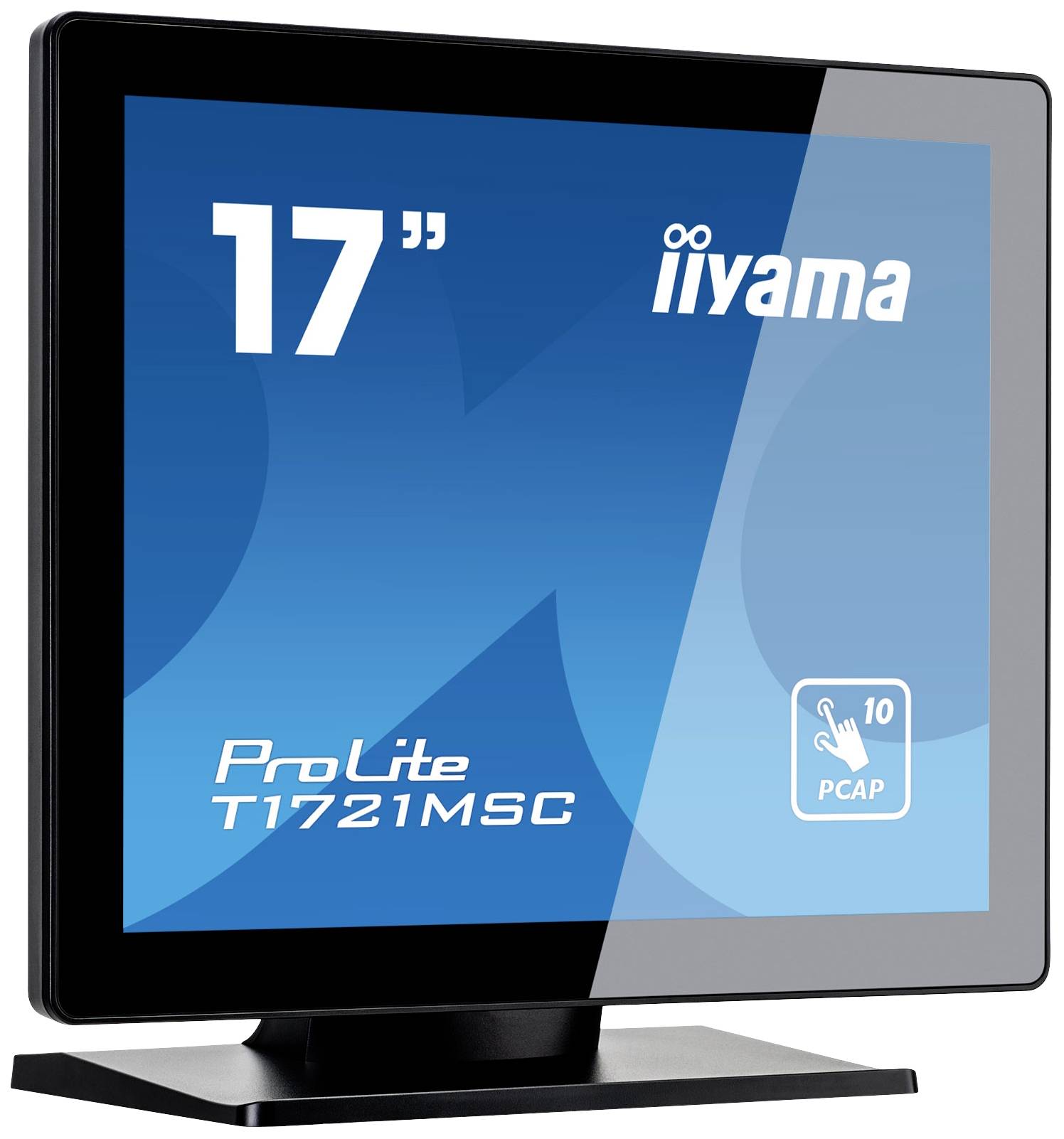 Iiyama ProLite T1721MSC-B2 Touchscreen-Monitor EEK: E (A - G) 43.2cm (17 Zoll) 1280 x 1024 Pixel 5:4 5 ms VGA, HDMI®