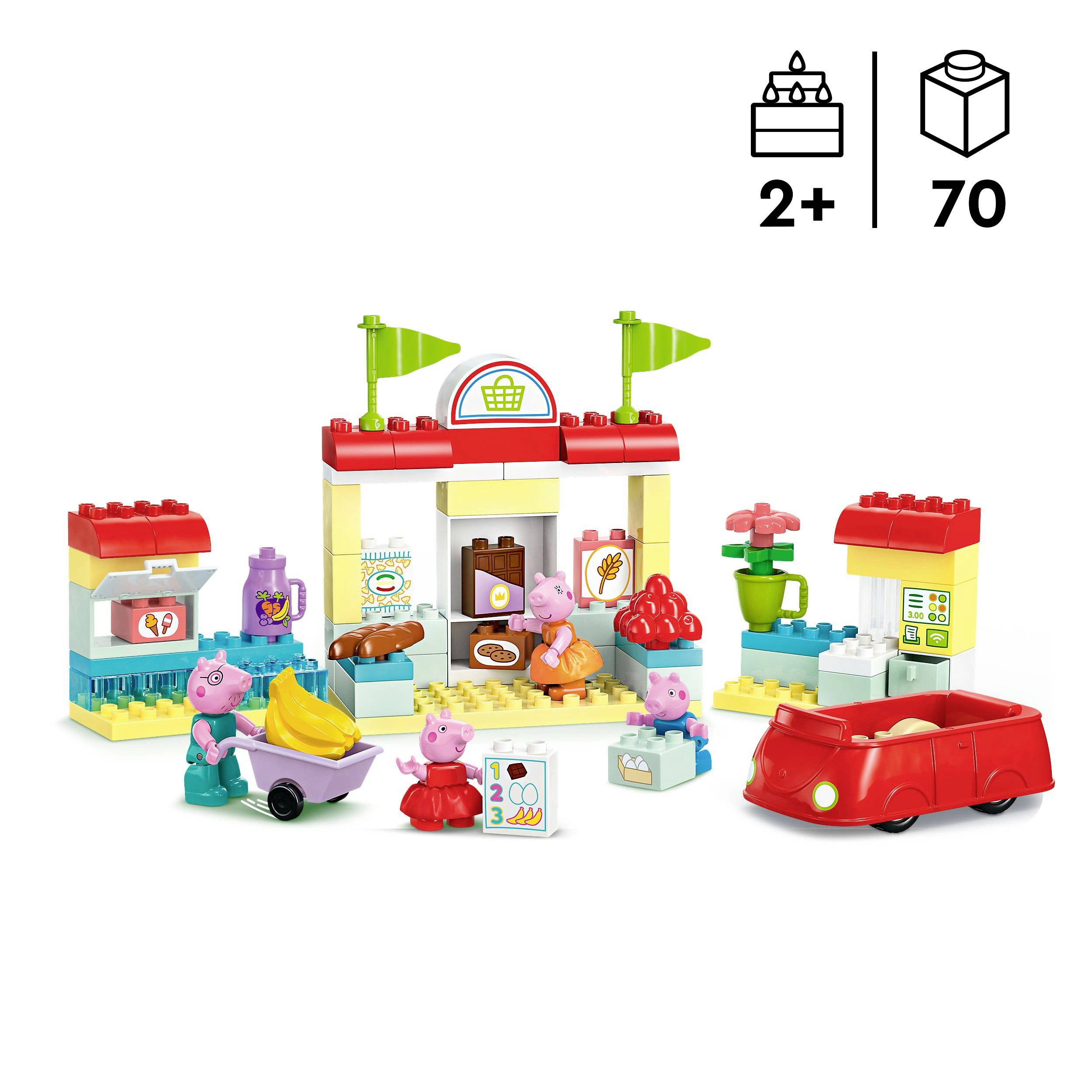 10434 LEGO® DUPLO® Peppas Supermarkt