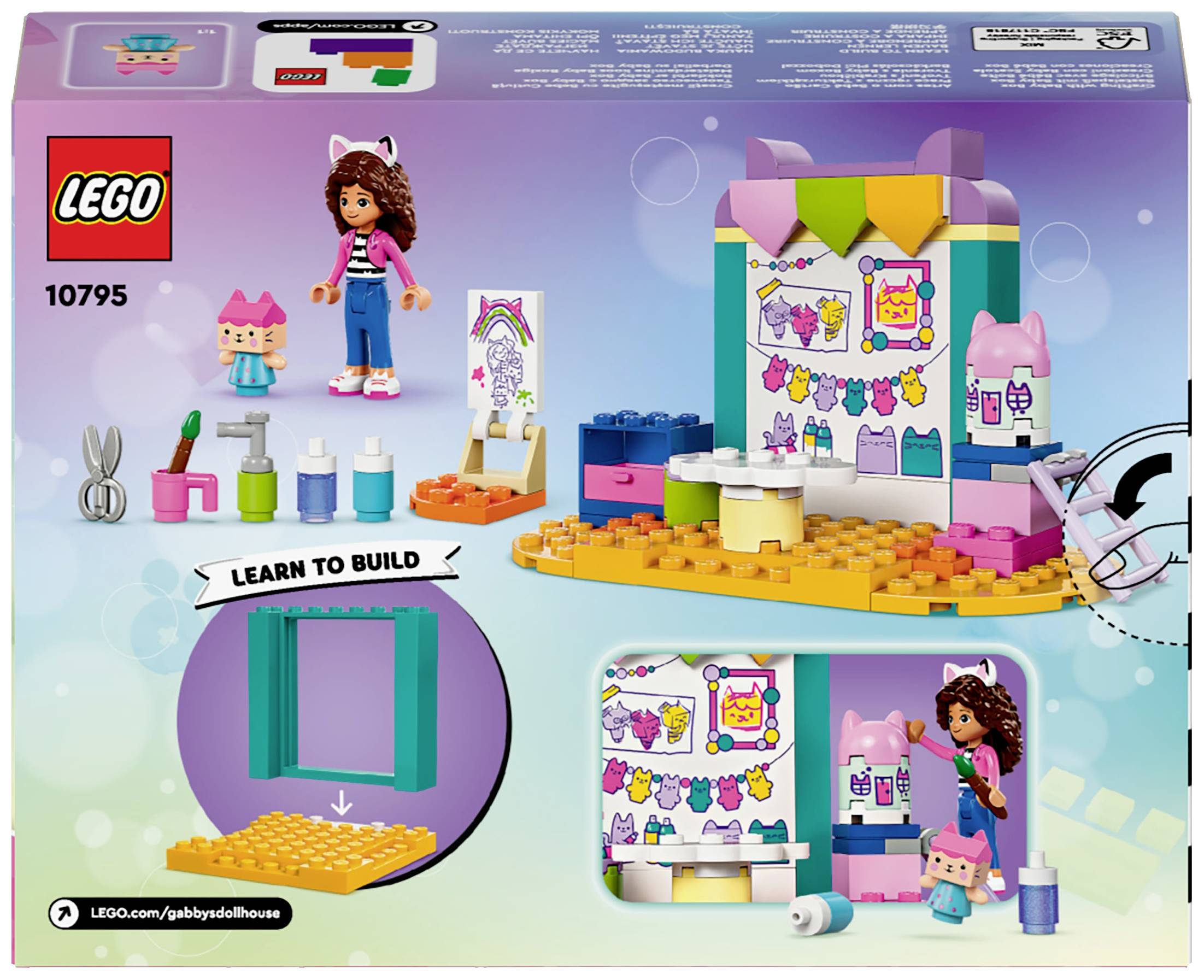 10795 LEGO® Gabby’s Dollhouse Bastelspaß mit Baby Box