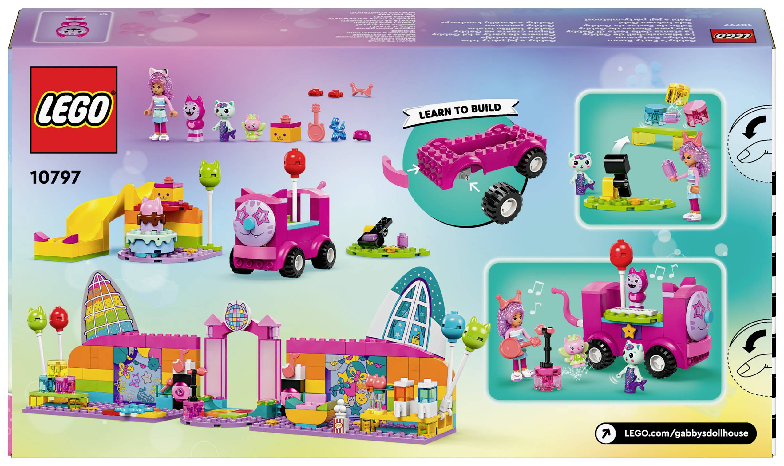 10797 LEGO® Gabby’s Dollhouse Gabbys Partyraum