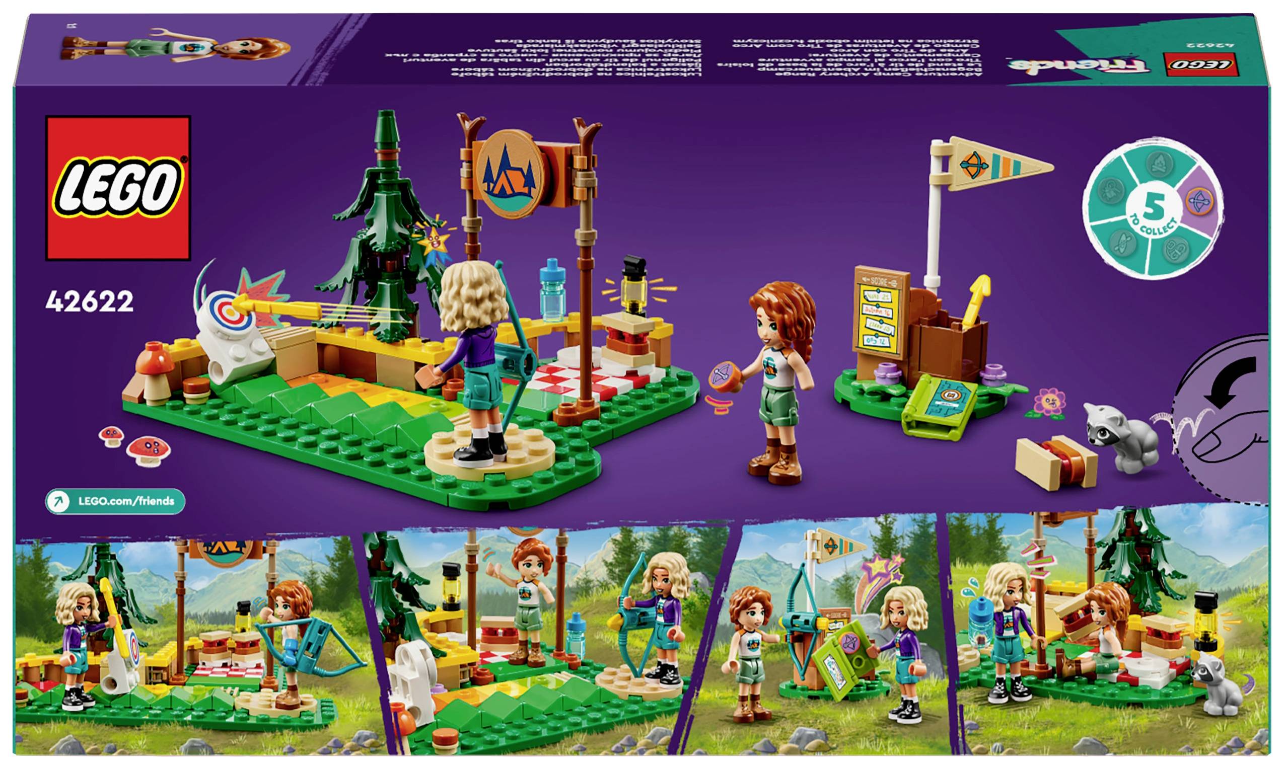 42622 LEGO® FRIENDS Bogenschießen im Abenteuercamp
