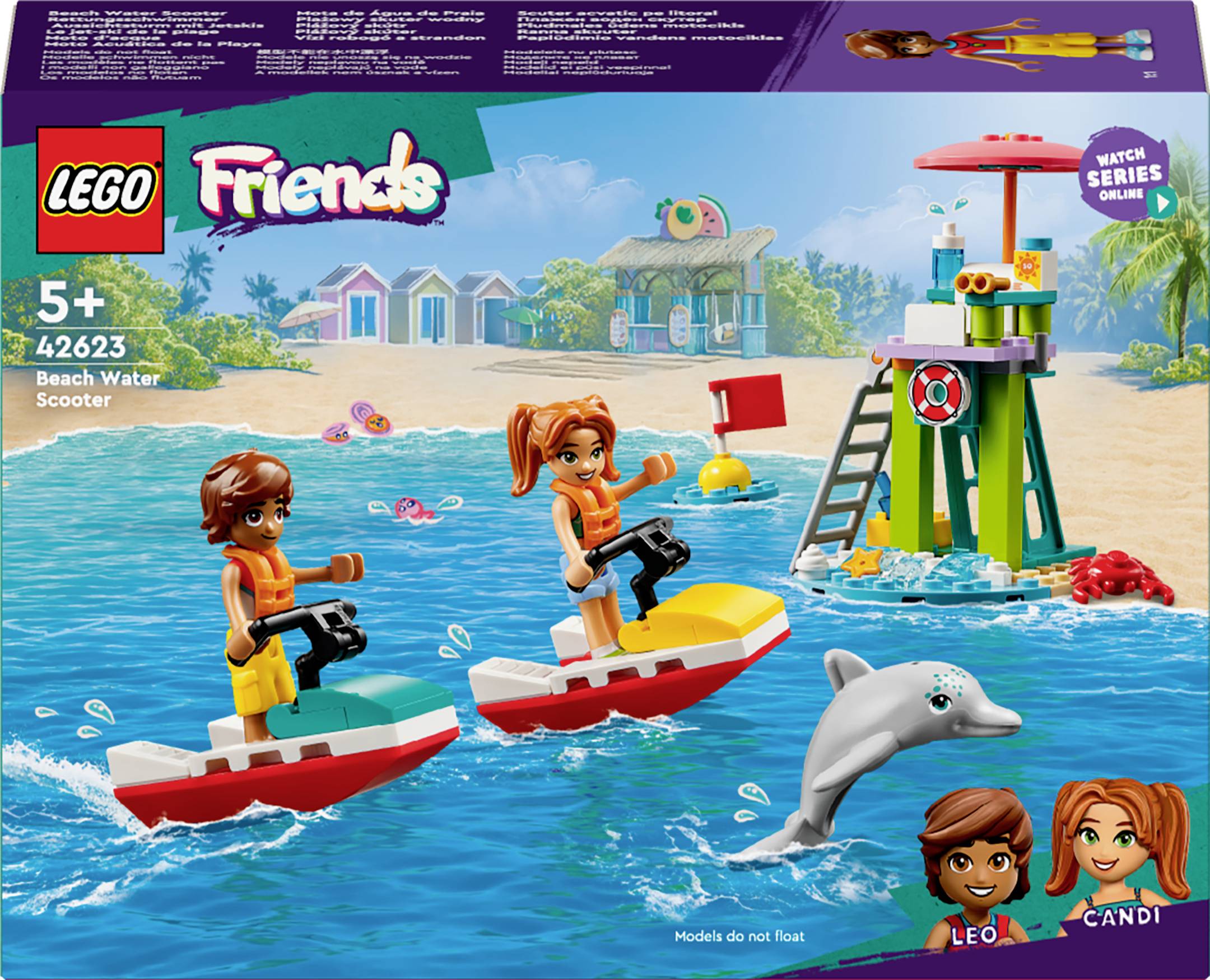 42623 LEGO® FRIENDS Rettungsschwimmer Aussichtsturm mit Jetskis
