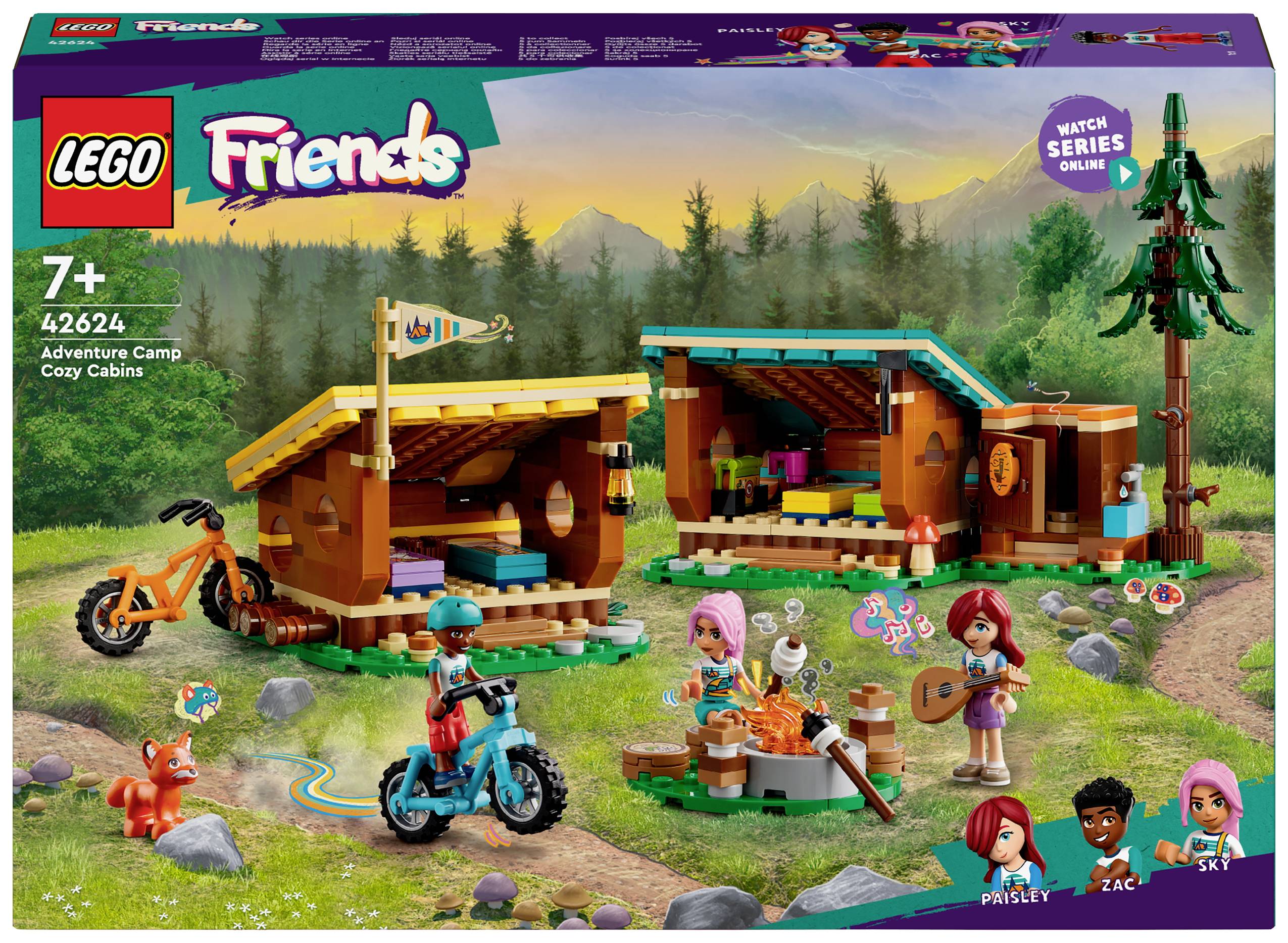 42624 LEGO® FRIENDS Gemütliche Hütten im Abenteuercamp