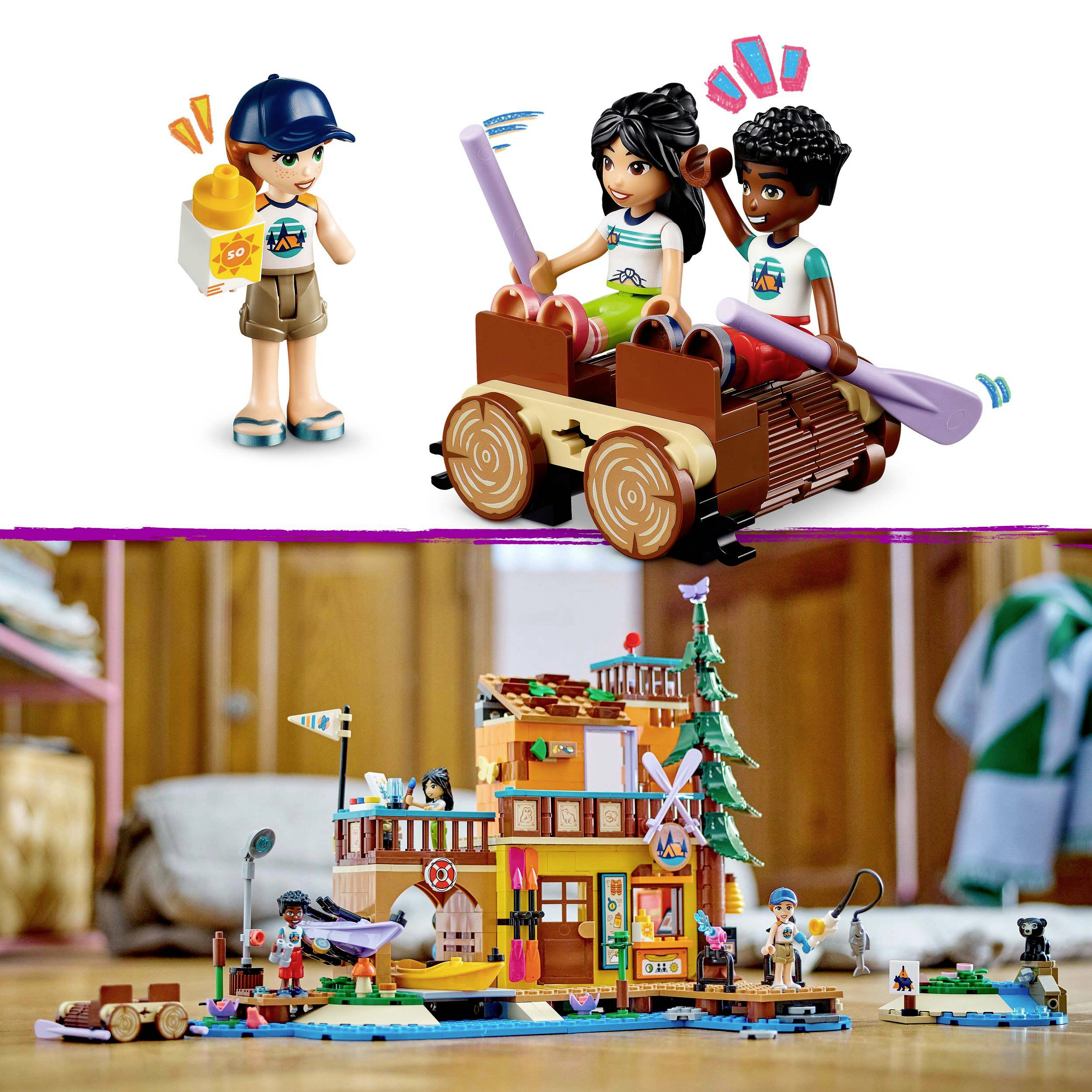 42626 LEGO® FRIENDS Abenteuercamp mit Kayak