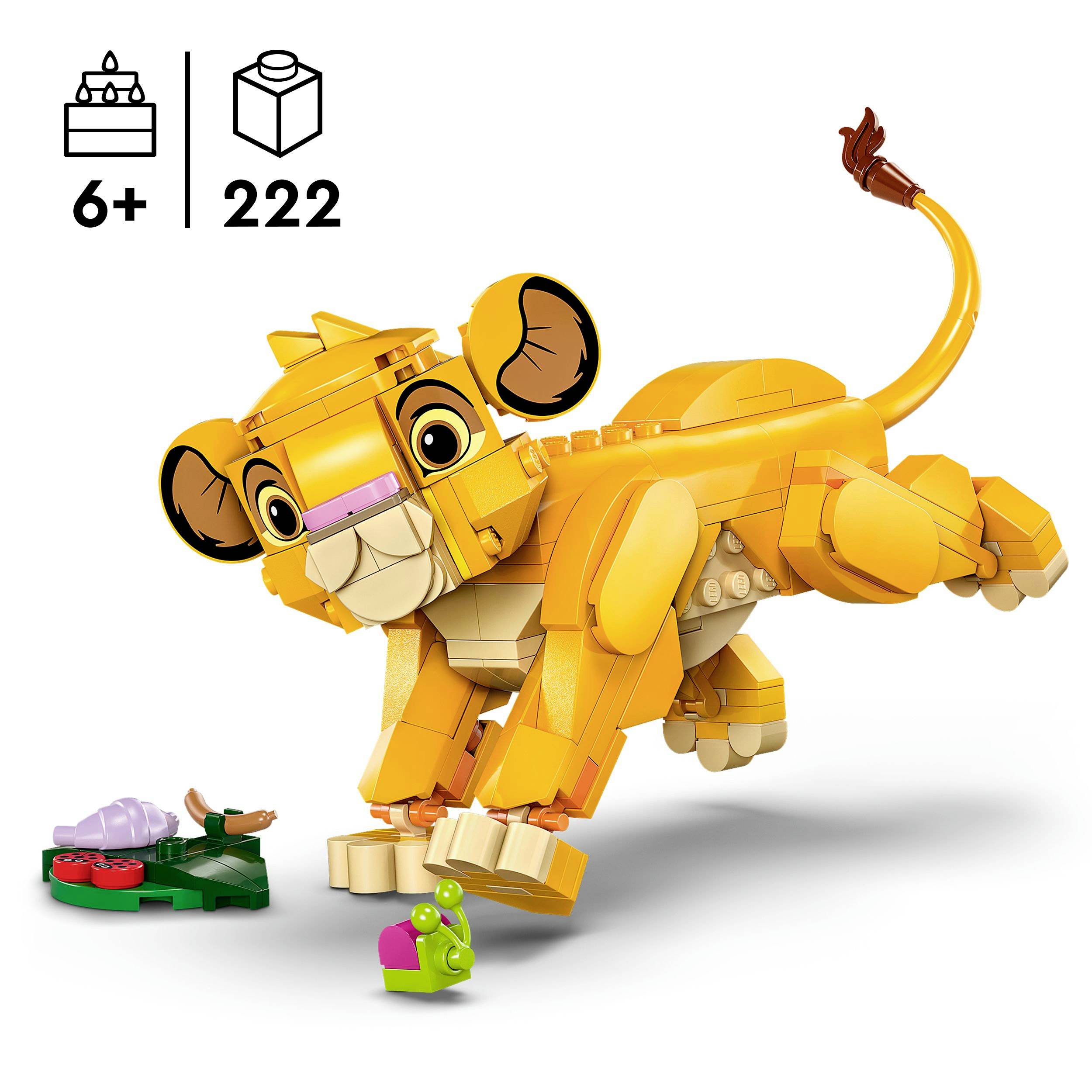 43243 LEGO® DISNEY Simba, das Löwenjunge des Königs