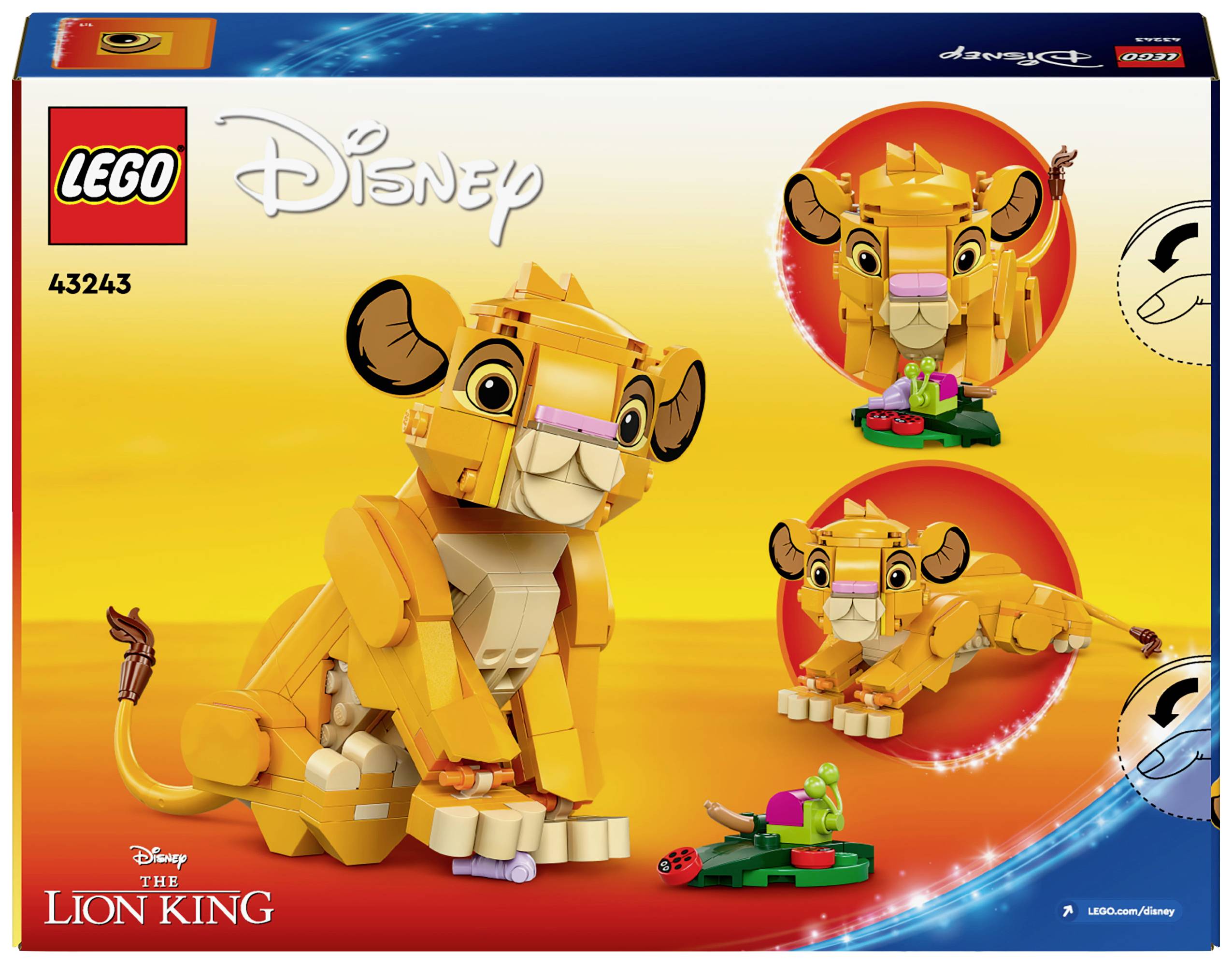 43243 LEGO® DISNEY Simba, das Löwenjunge des Königs