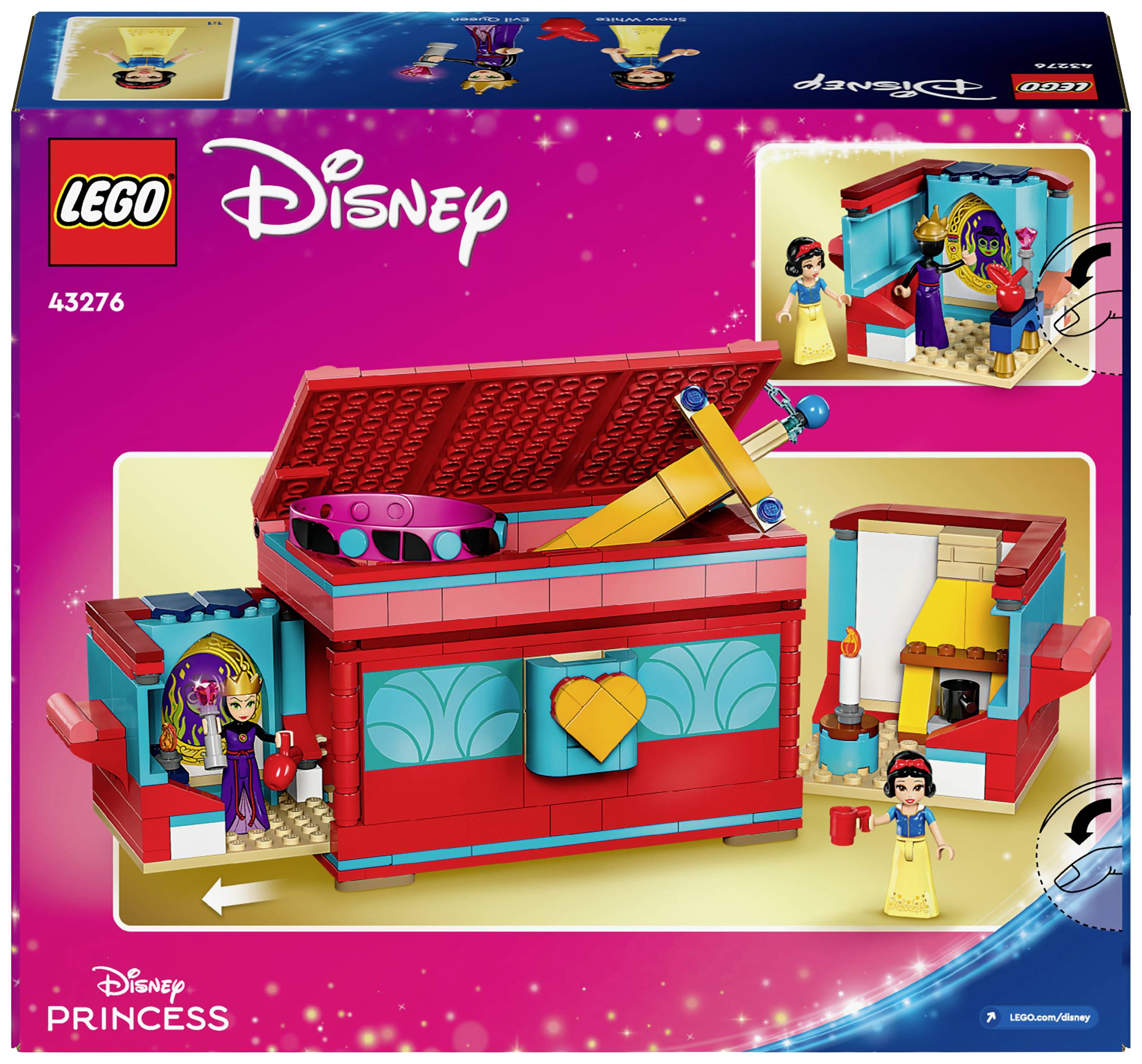 43276 LEGO® DISNEY Schneewittchens Schmuckkassette