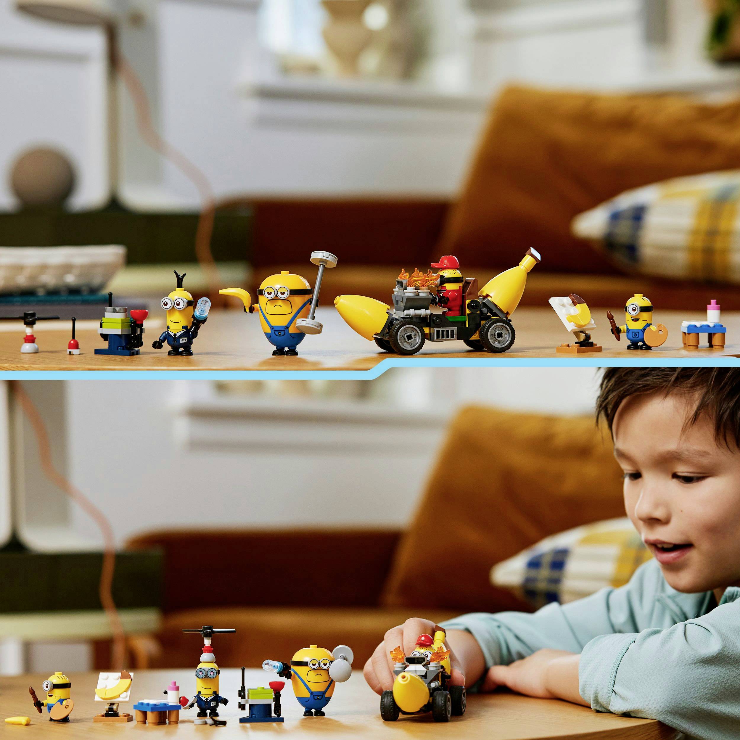 75580 LEGO® Minions Minions und das Bananen Auto