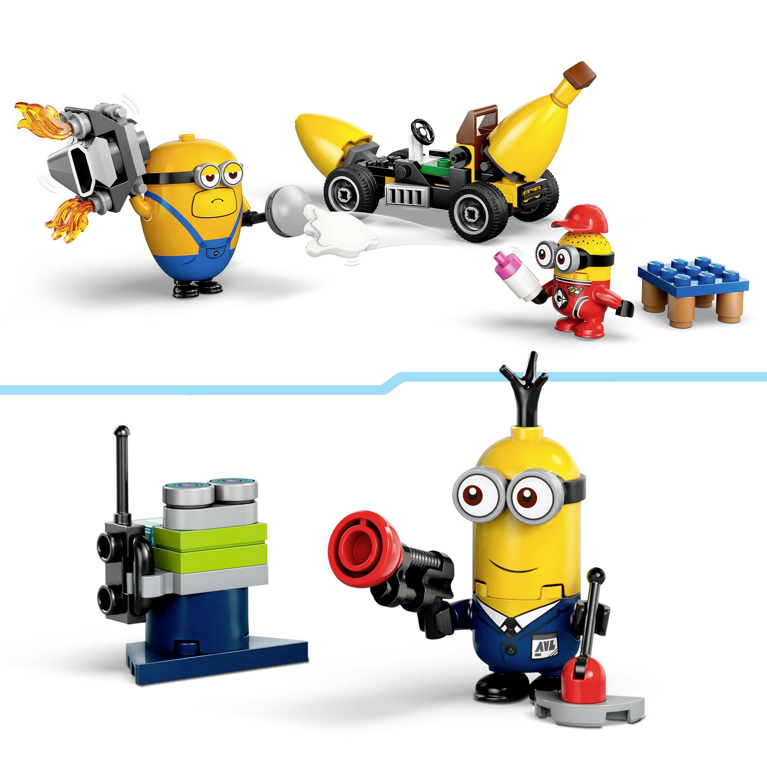 75580 LEGO® Minions Minions und das Bananen Auto