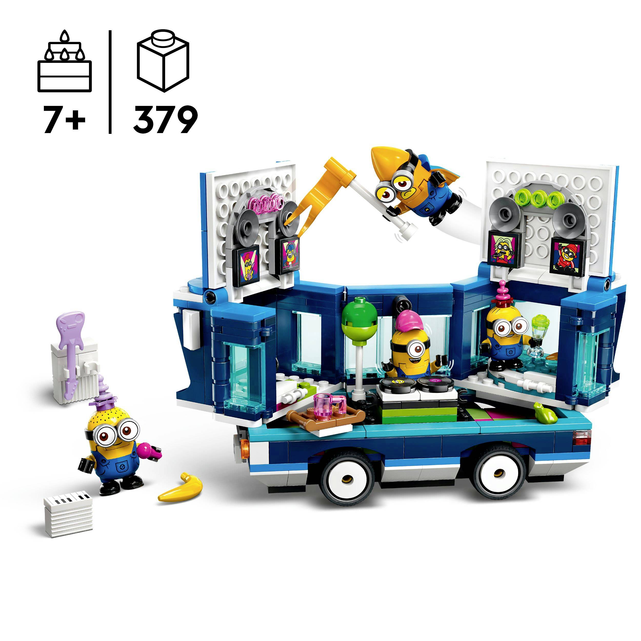 75581 LEGO® Minions Minions und der Party Bus