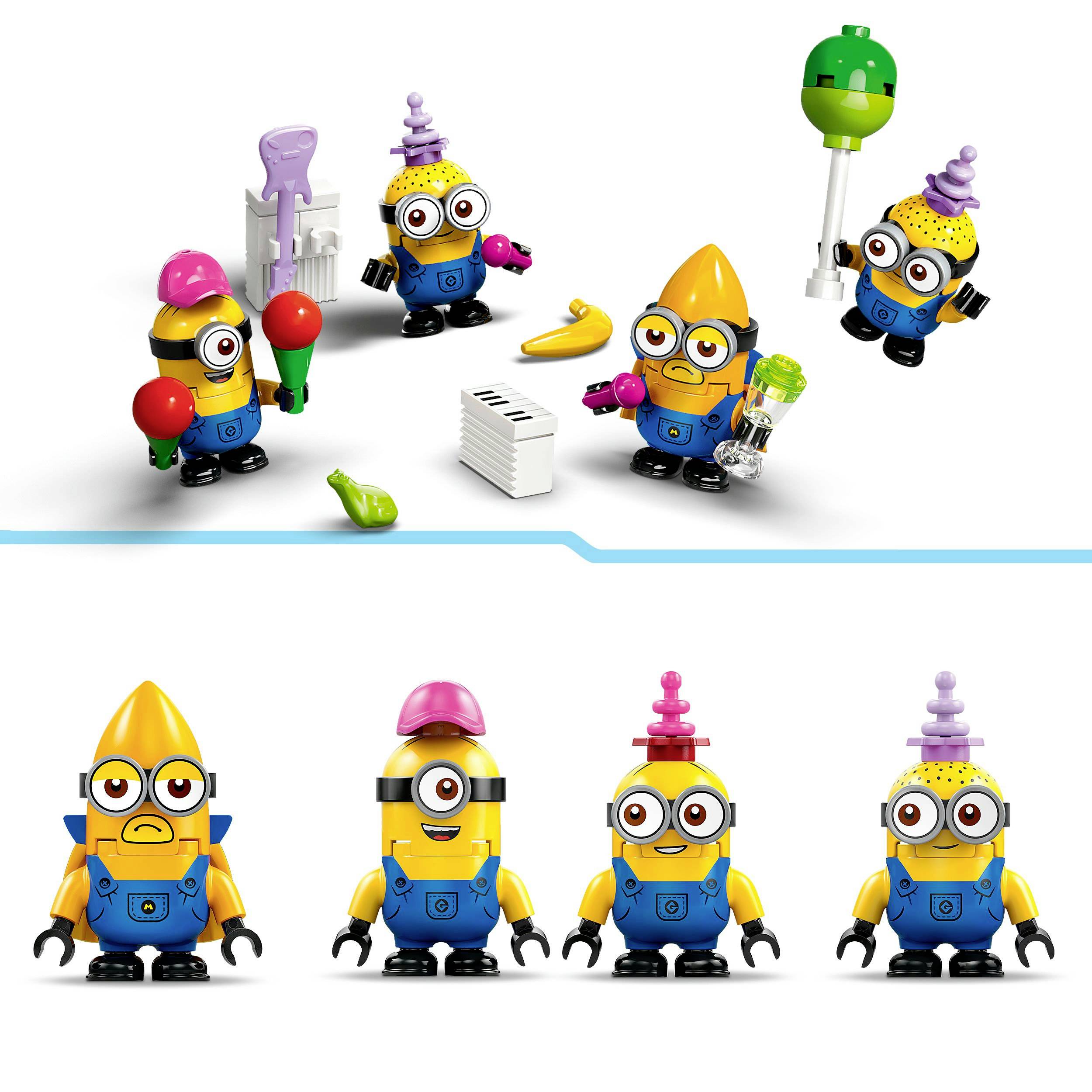 75581 LEGO® Minions Minions und der Party Bus