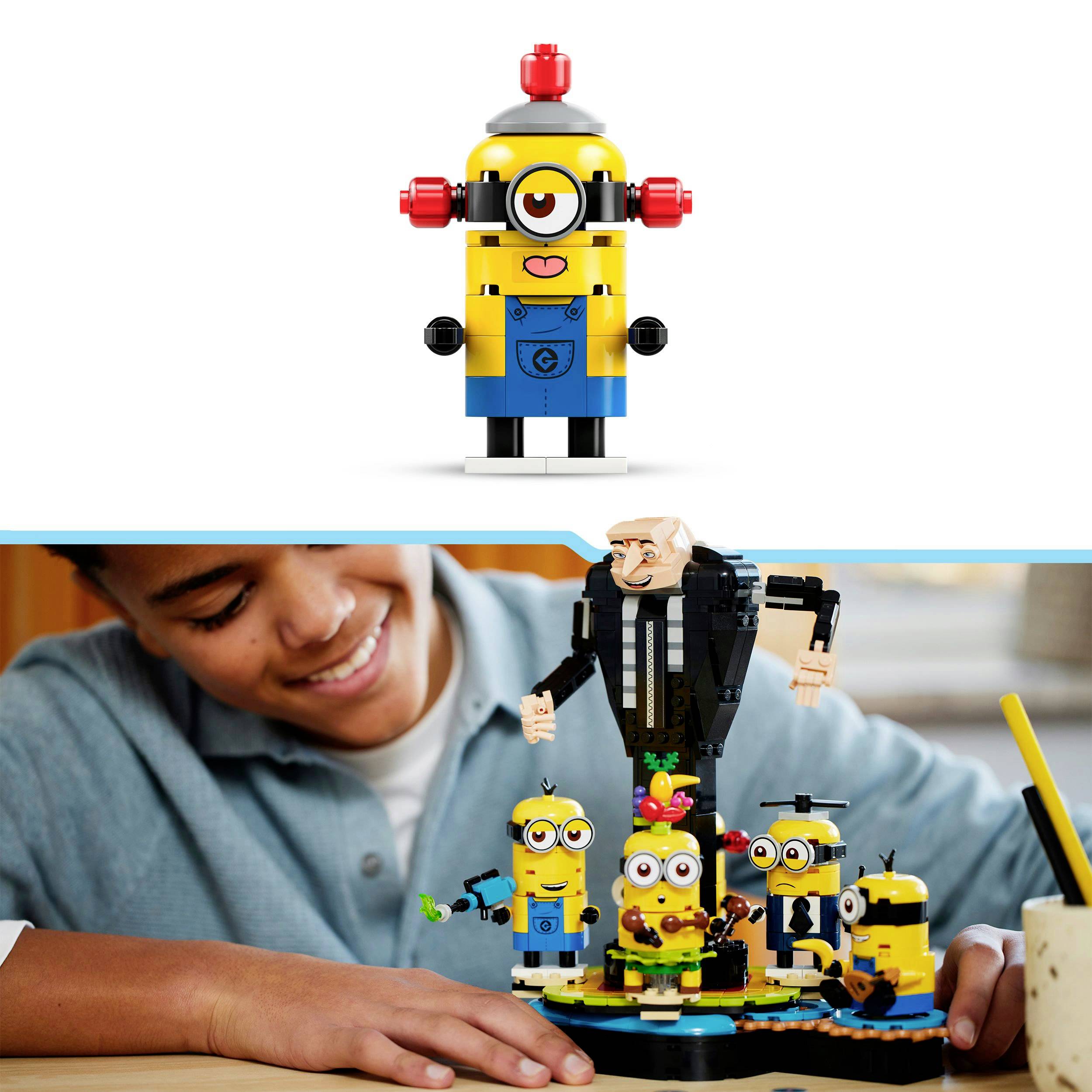 75582 LEGO® Minions Gru und die Minions aus LEGO® Steinen