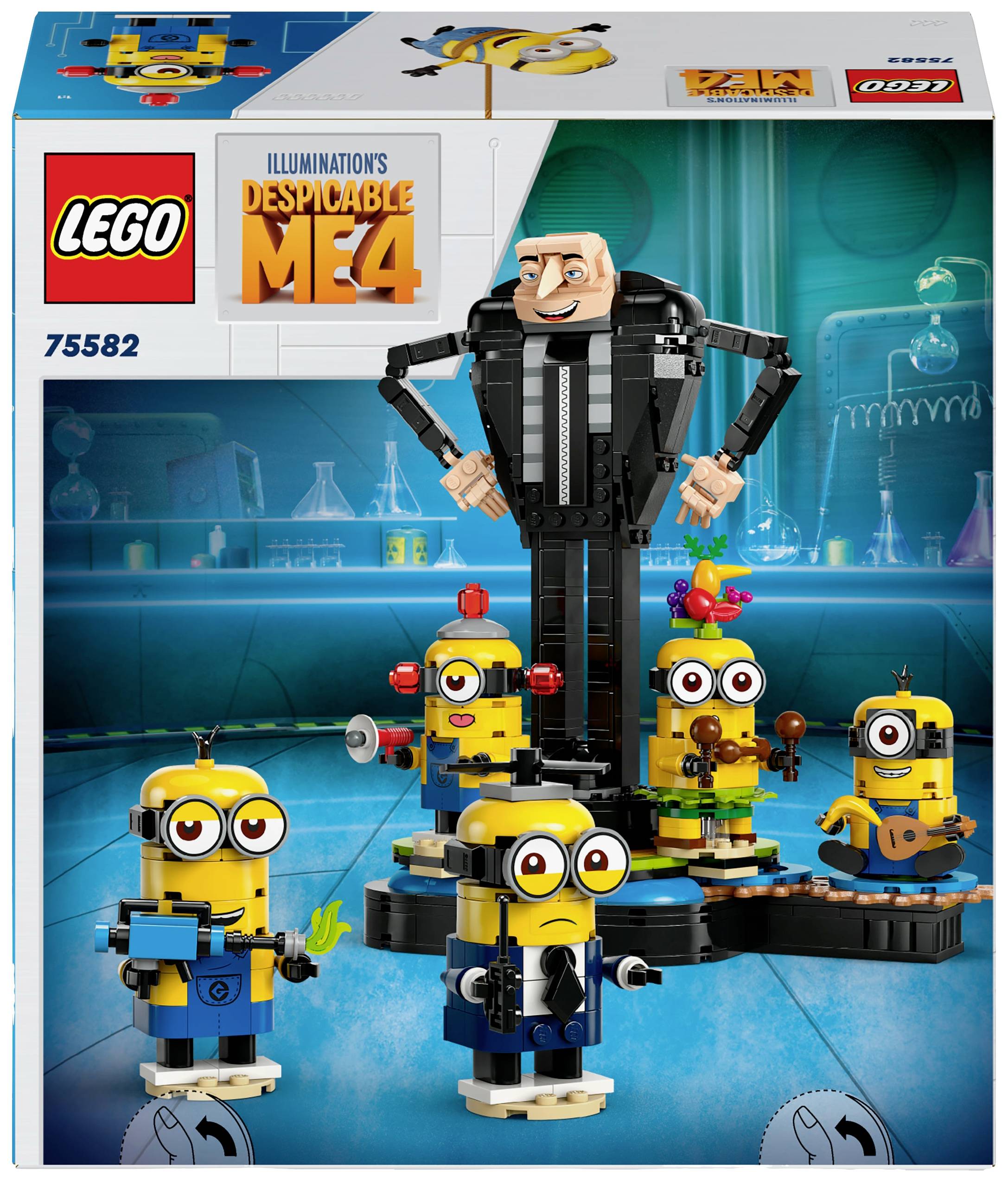 75582 LEGO® Minions Gru und die Minions aus LEGO® Steinen