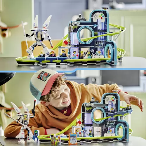 60421 LEGO® CITY Achterbahn mit Roboter-Mech 60421 LEGO® CITY Achterbahn mit Roboter-Mech