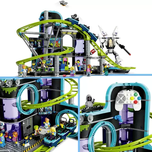 60421 LEGO® CITY Achterbahn mit Roboter-Mech 60421 LEGO® CITY Achterbahn mit Roboter-Mech