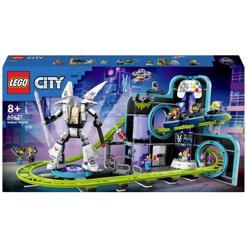 60421 LEGO® CITY Achterbahn mit Roboter-Mech 60421 LEGO® CITY Achterbahn mit Roboter-Mech