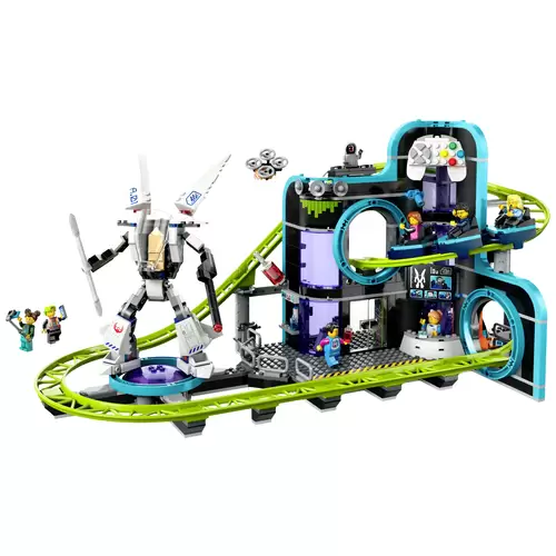 60421 LEGO® CITY Achterbahn mit Roboter-Mech 60421 LEGO® CITY Achterbahn mit Roboter-Mech